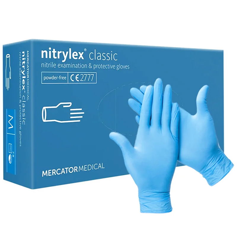 Nitril Einweghandschuhe Blau