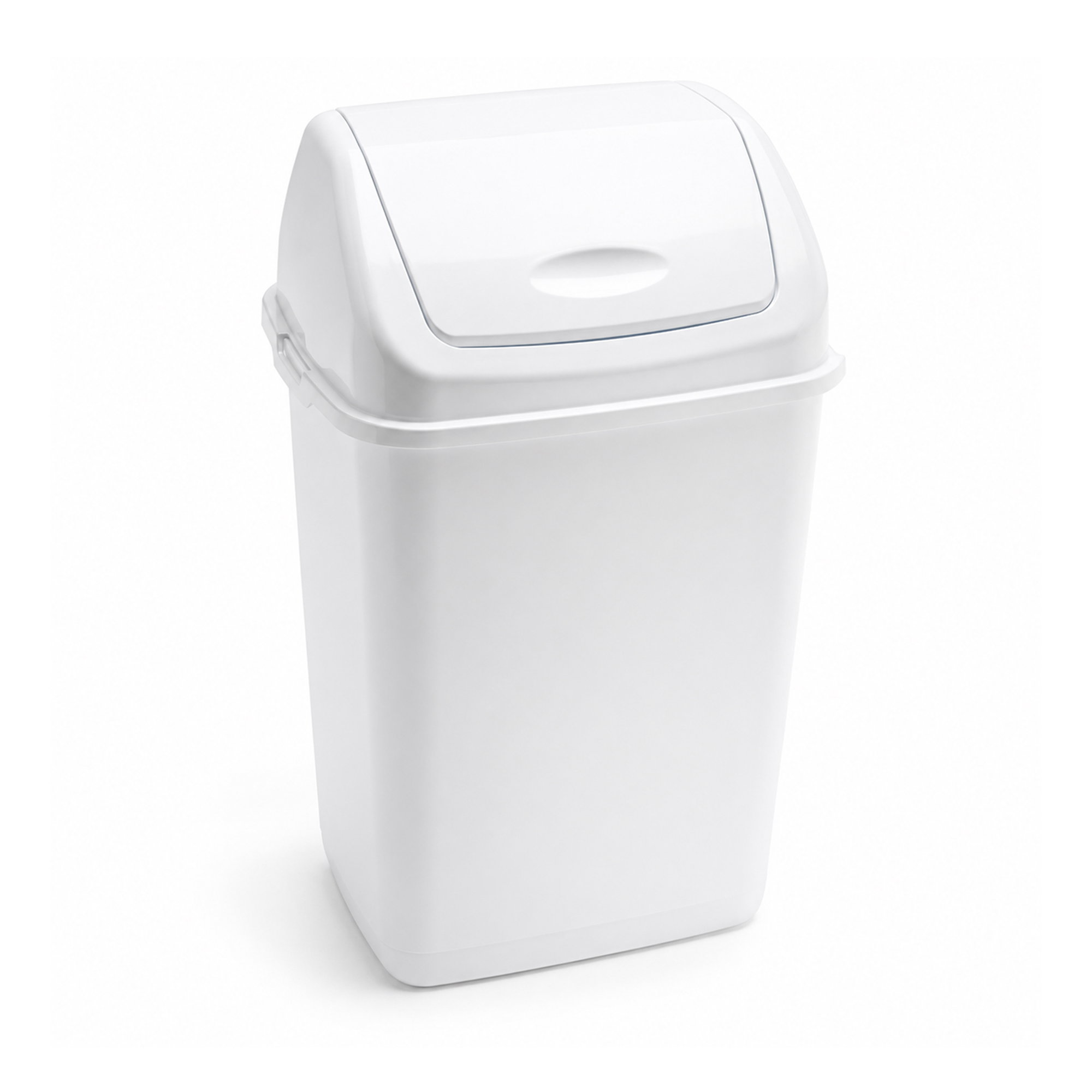 Abfalleimer 35 Liter | mit Schwenkdeckel | Kunststoff | BulkySoft Essentia