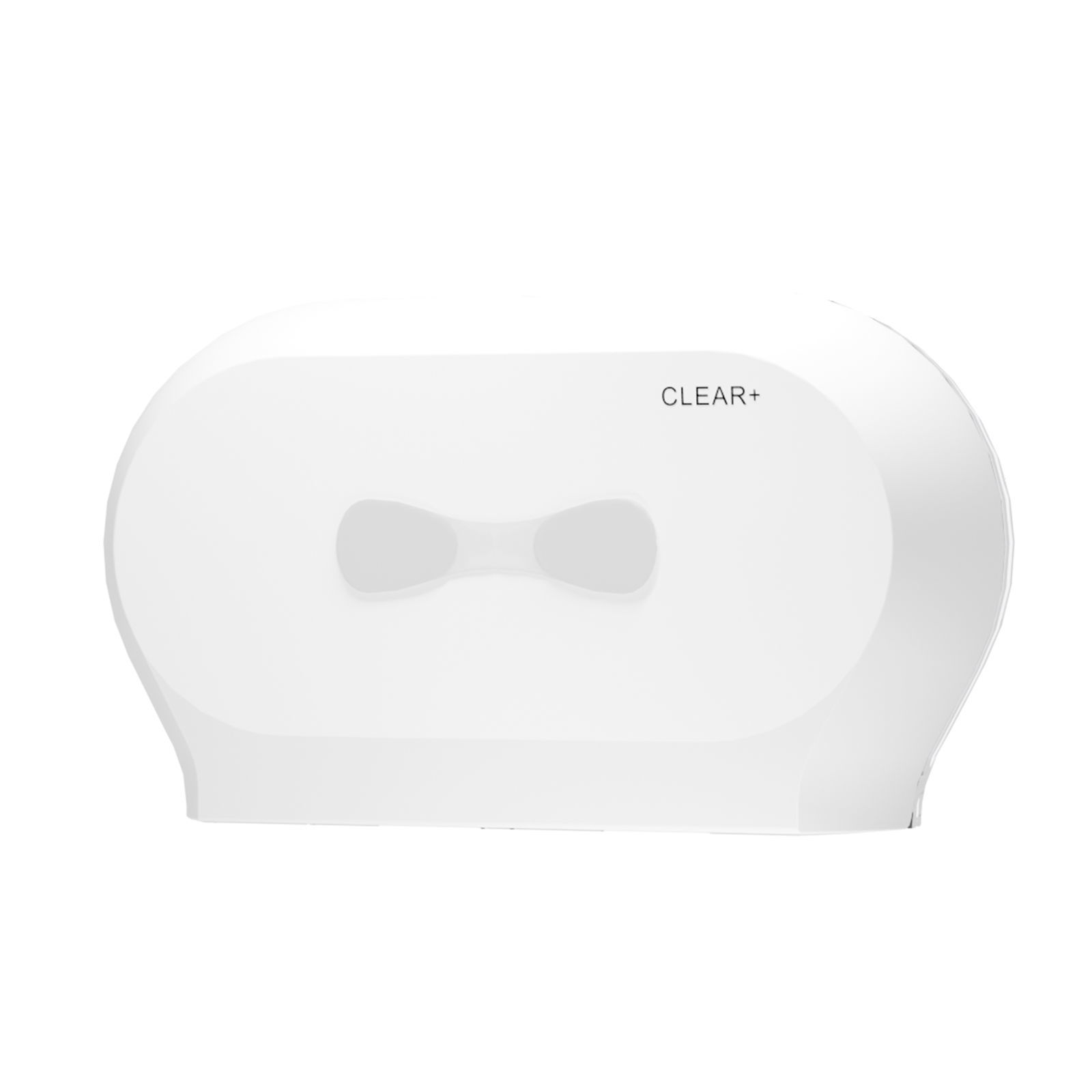 Clear+ 1701670 Midi Toilettenpapierspender weiß