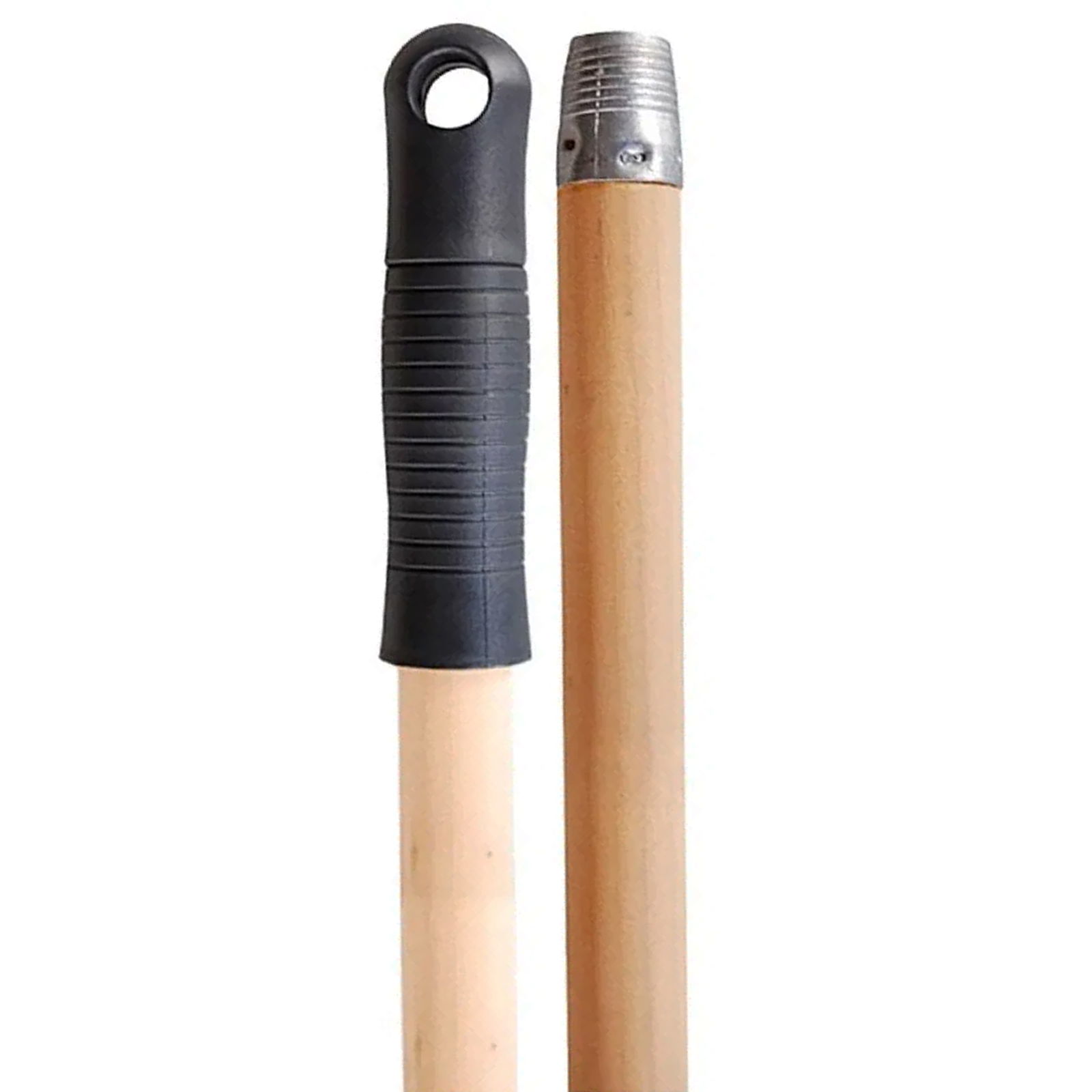 Wooden handle 150 cm with DIN thread