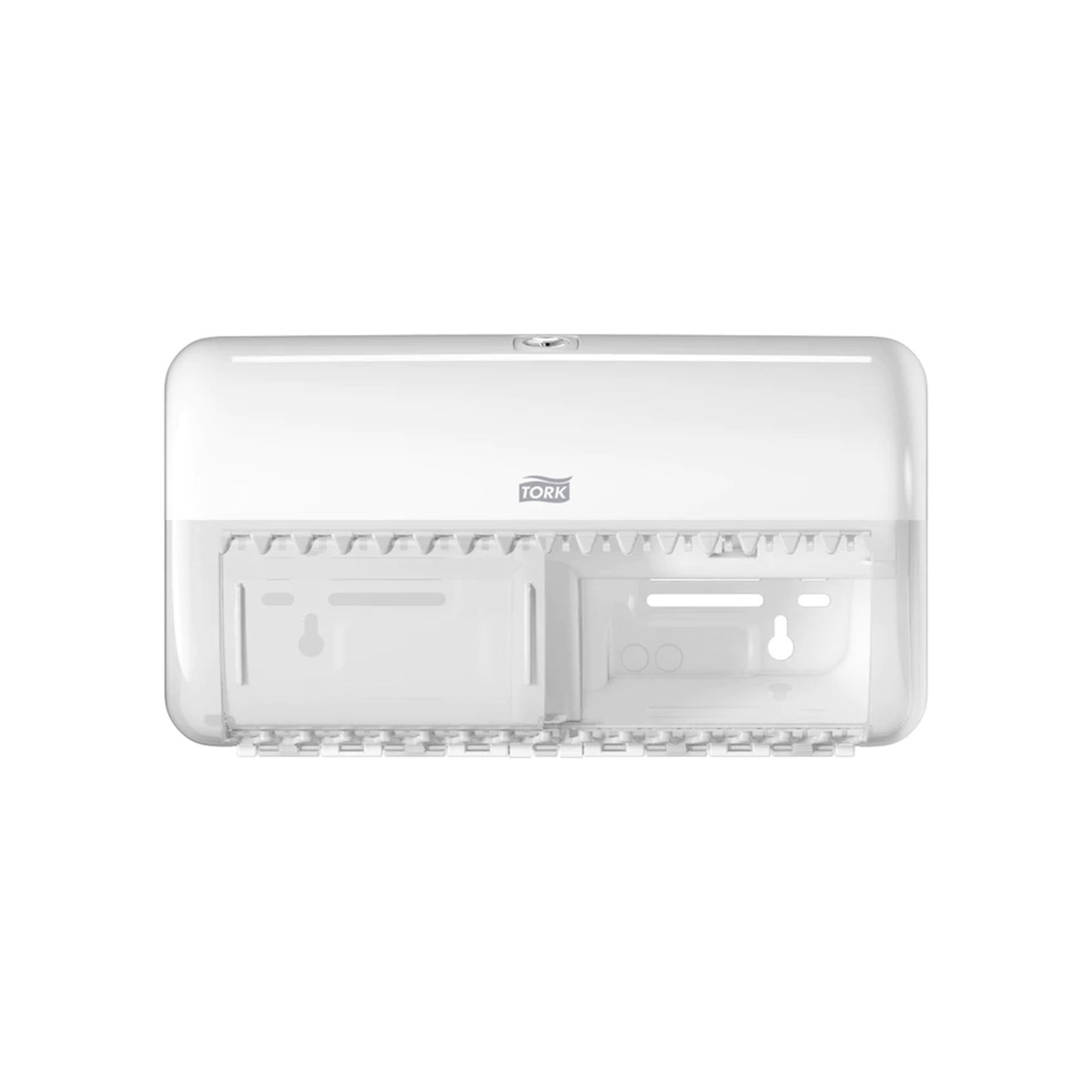 Tork 557000 Toilettenpapierspender für Kleinrollen weiss Front