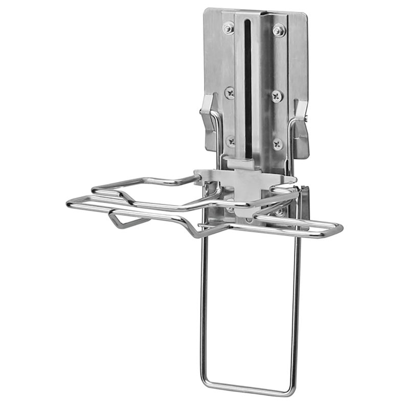 Halter für Desinfektionstücher Edelstahl