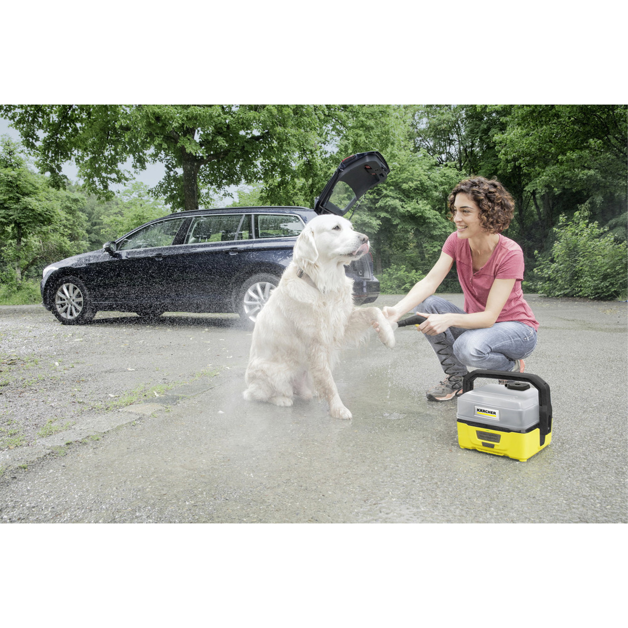 Hunde-Wäsche, Waschgerät, Kühlvareignis, Hundedusche, Autozubehör