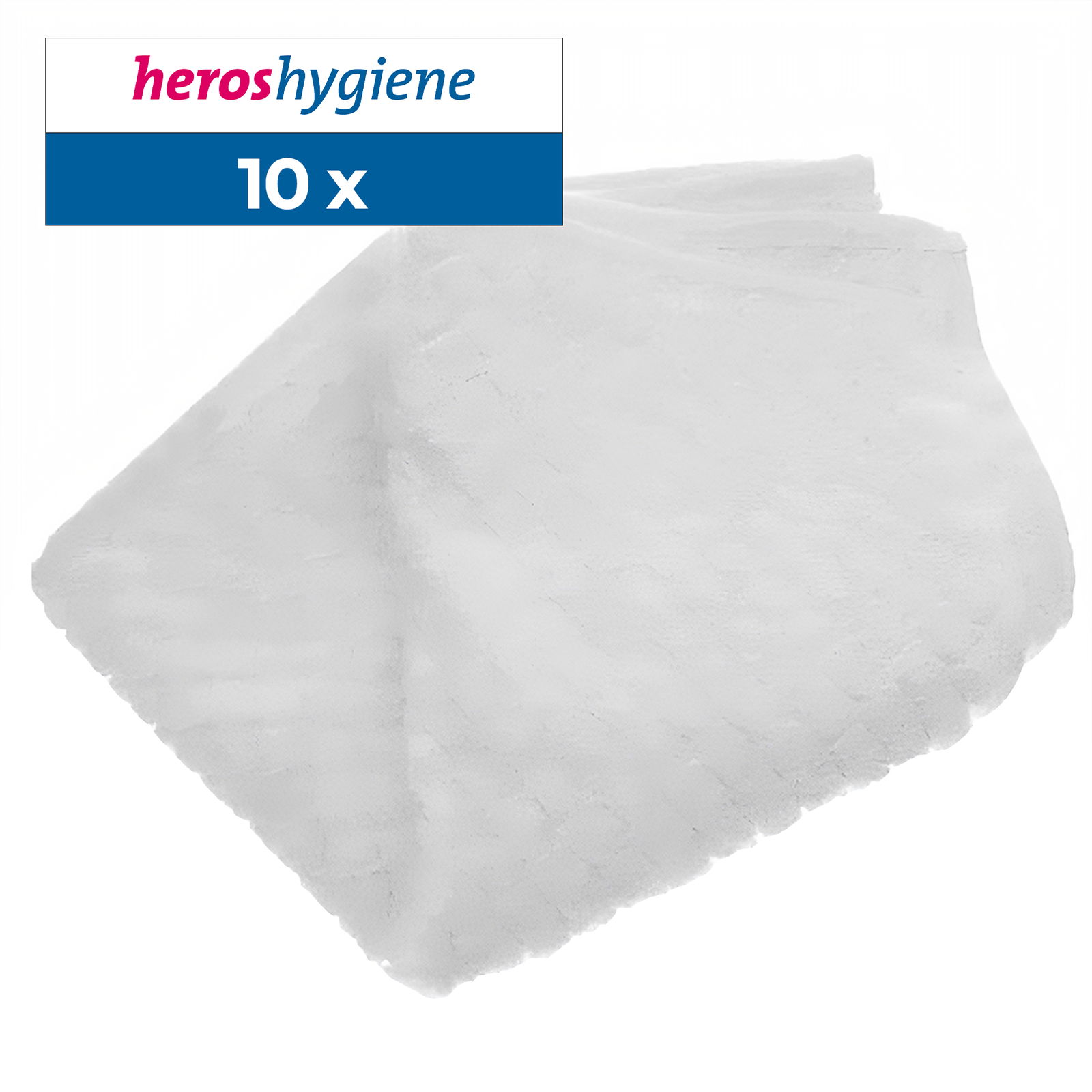 Bodentuch Baumwolle Maxi für DAMPF DRACHE 10er Set