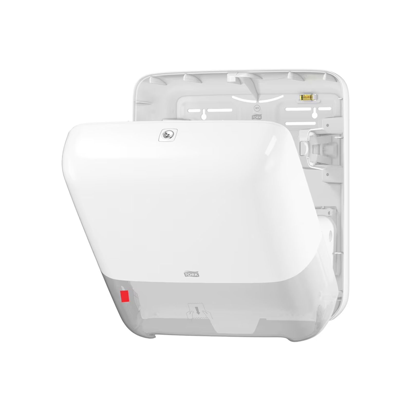 Tork Matic 551000 Rollenhandtuchspender manuell weiss offen