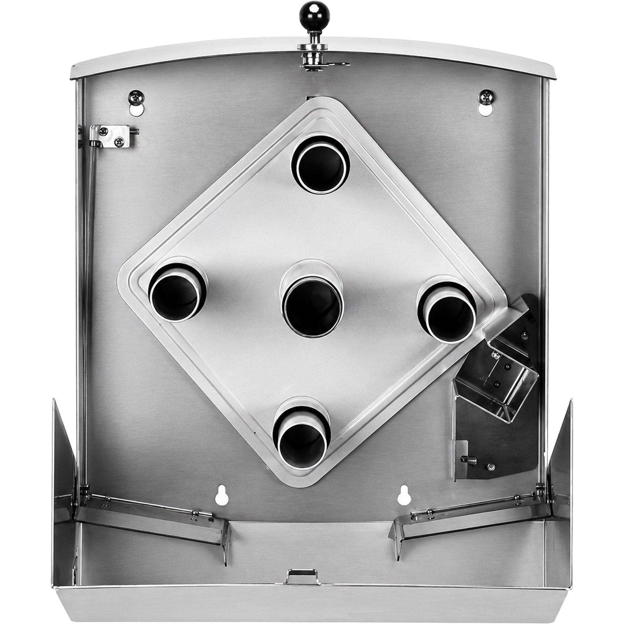 Carrousel pour 4 rouleaux standard | CWS Paradise Stainless Steel Superroll