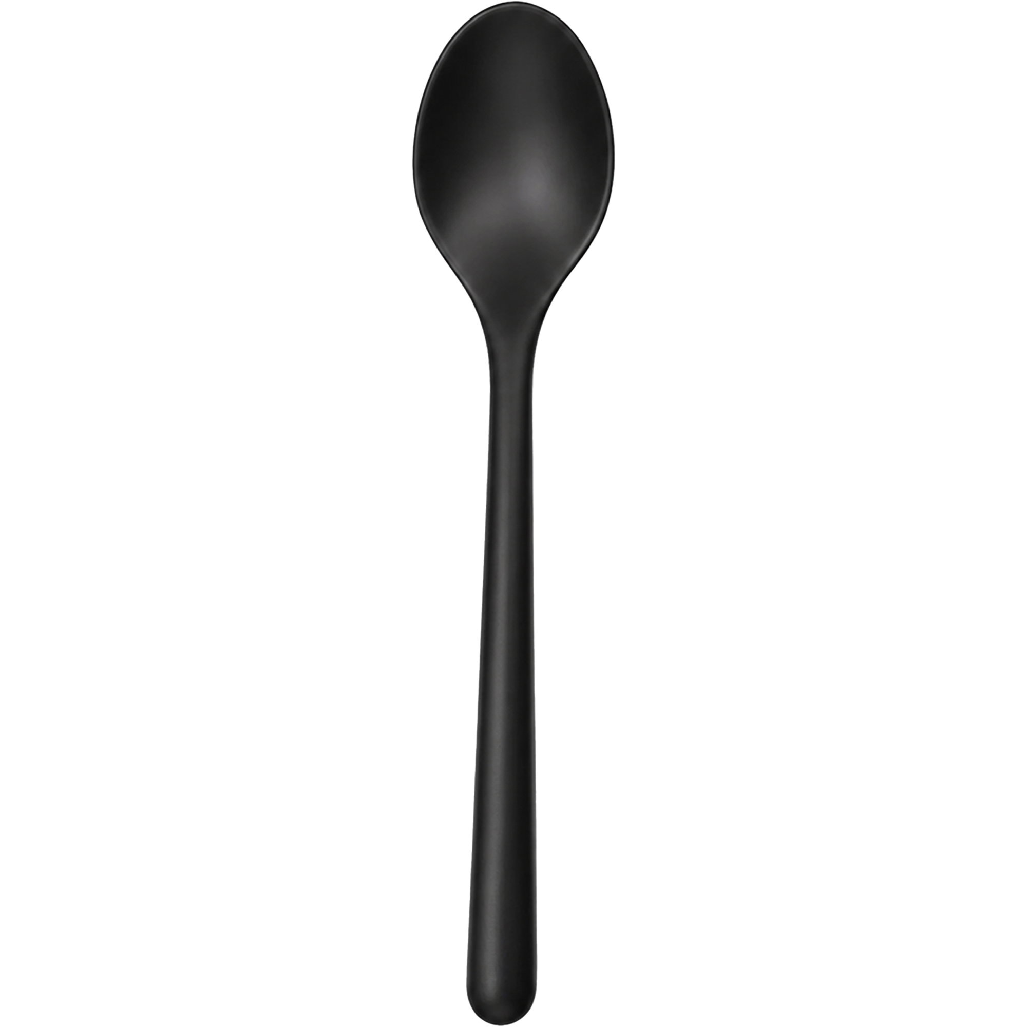 Reusable coffee spoon | Plastic | Black | Papstar 96438 Circulware