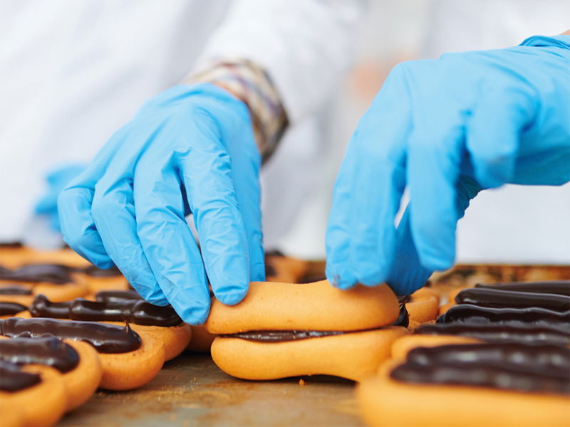 Nitril Einweghandschuhe Blau puderfrei