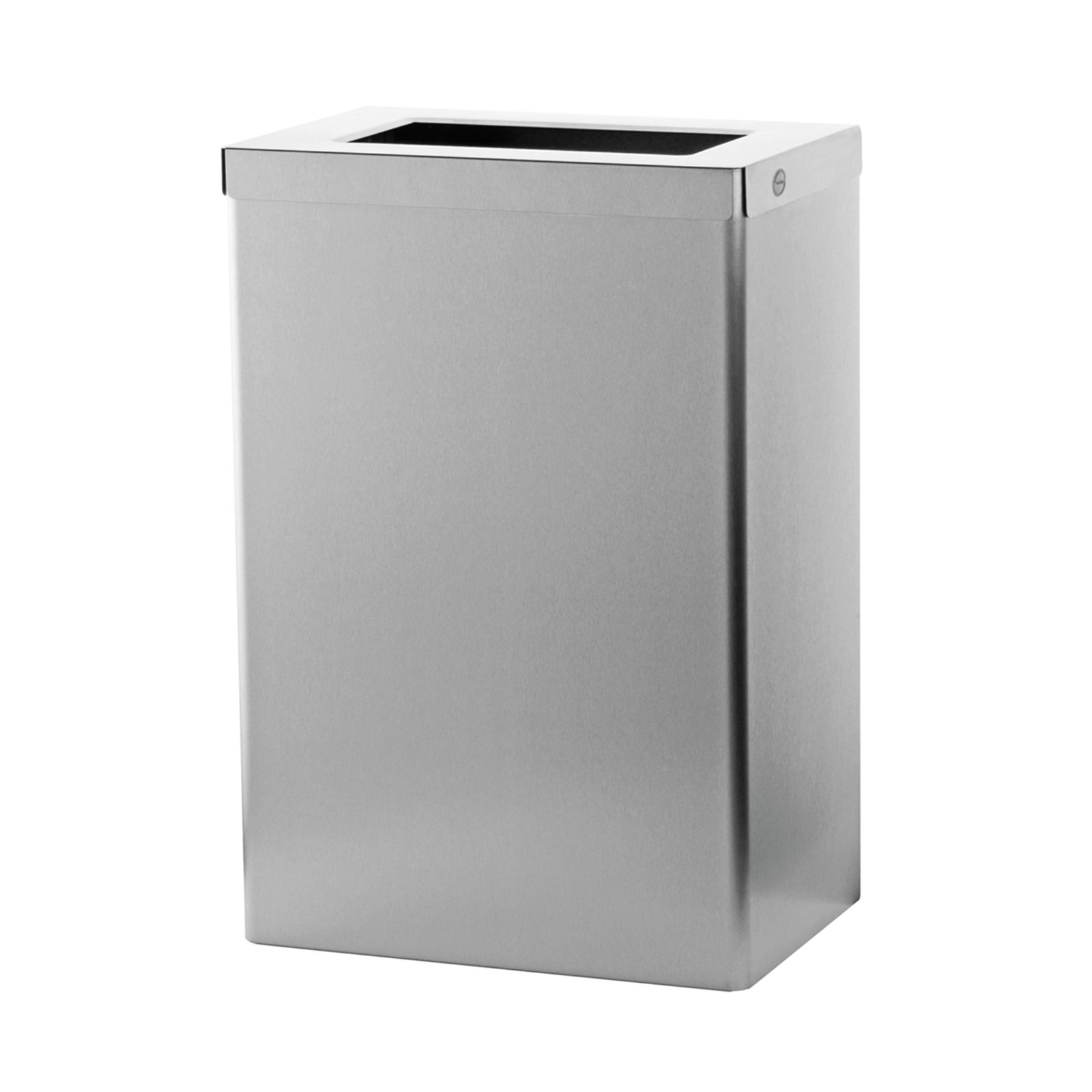 Ophardt 1413896 Abfalleimer offen 50 Liter Edelstahl EBU 50 E ST