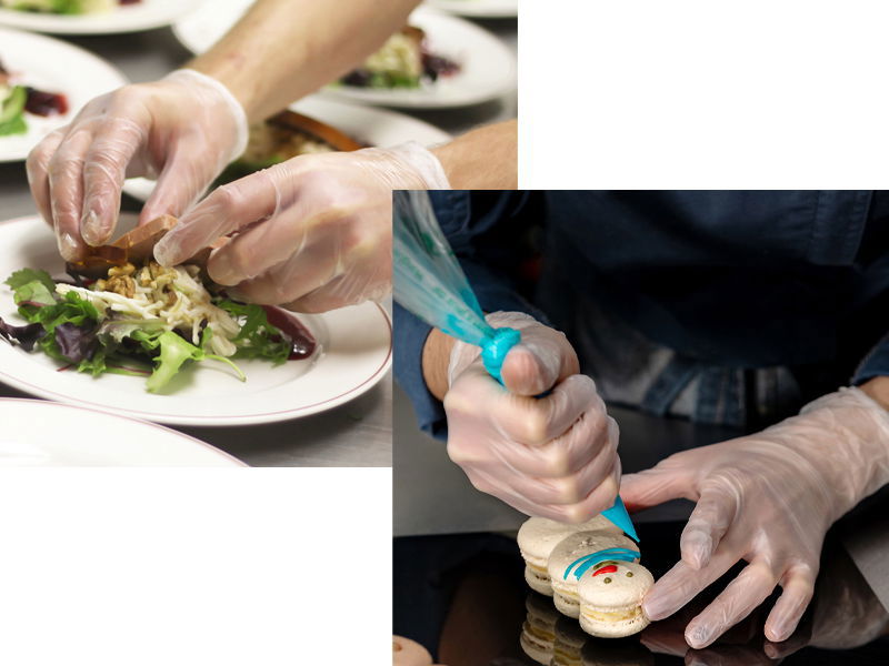 Vinyl Einweghandschuhe Ideal puderfrei