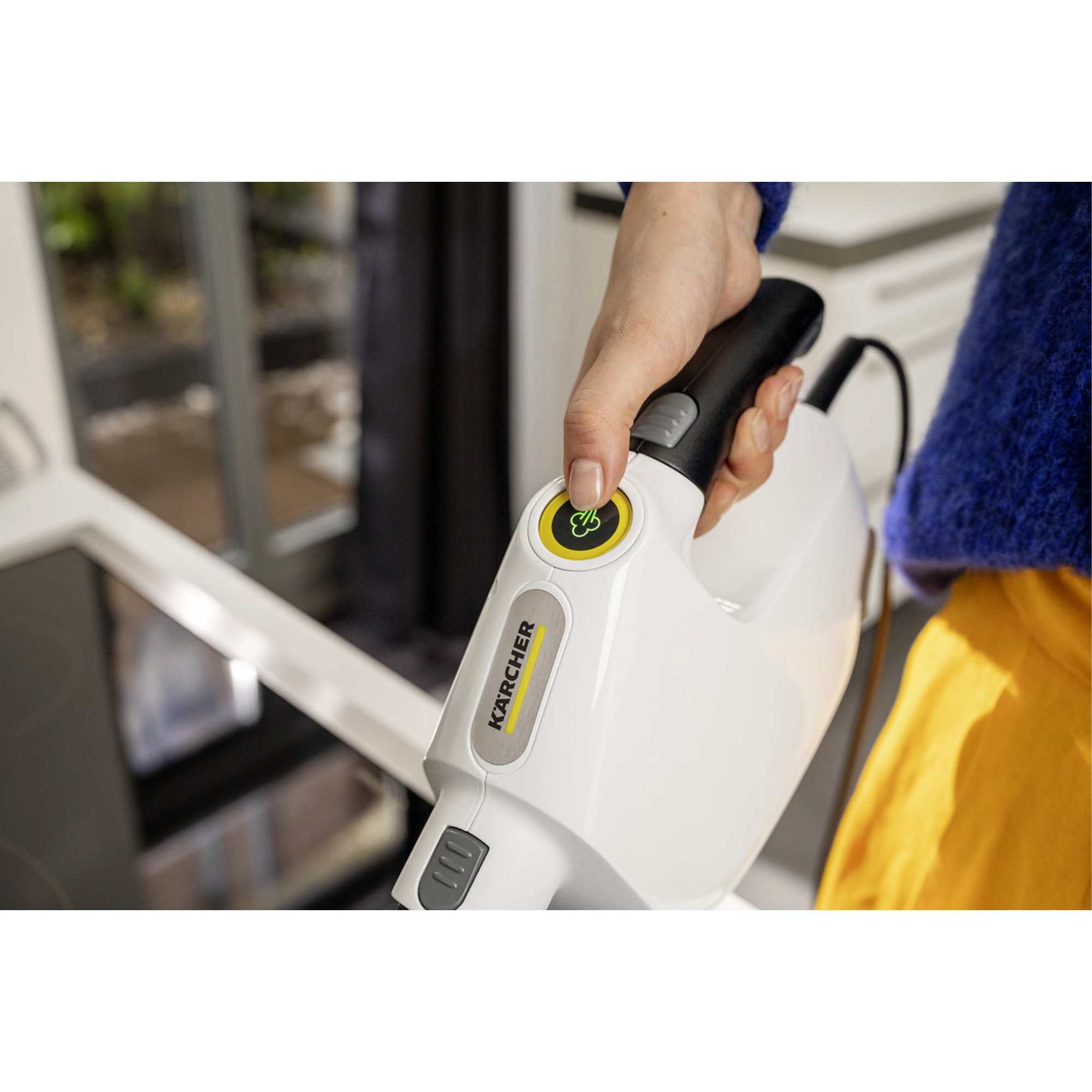 Kärcher, Staubsauger, Dampfreiniger, Handgerät, Schalter