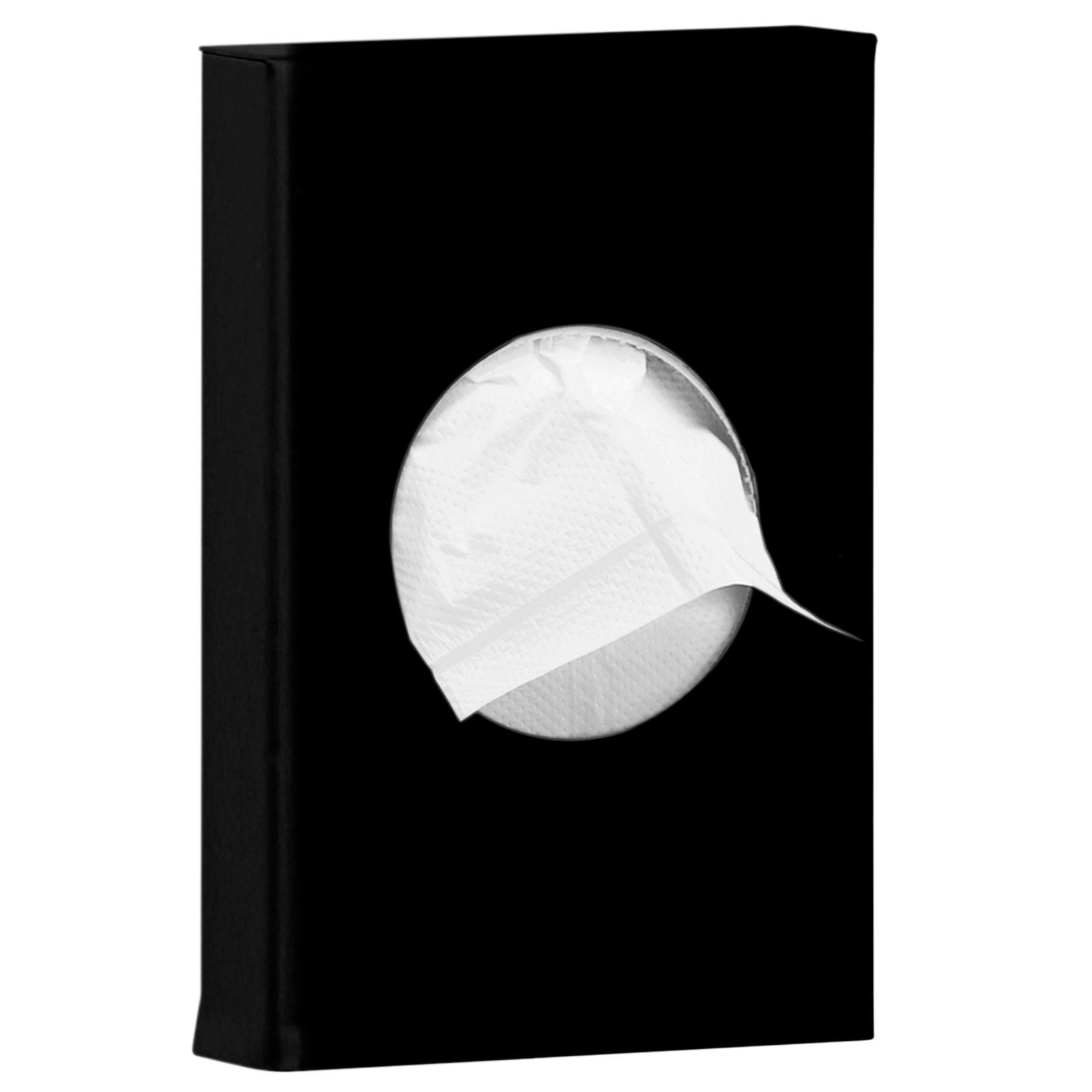 Dispenser di sacchetti in acciaio inox nero HB 2 P MN