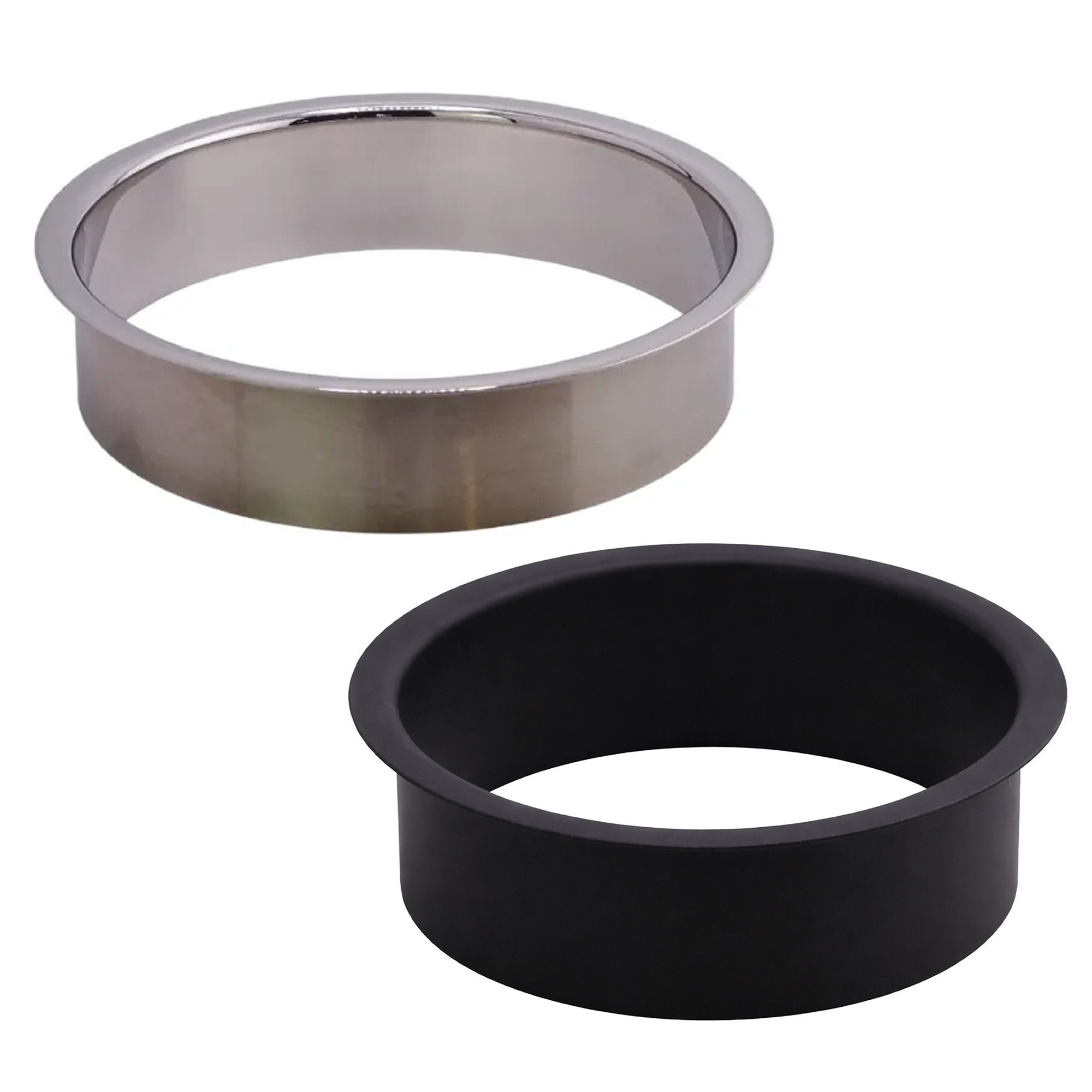 Abwurfringe aus Edelstahl | für Möbel und Armaturen | diverse Grössen