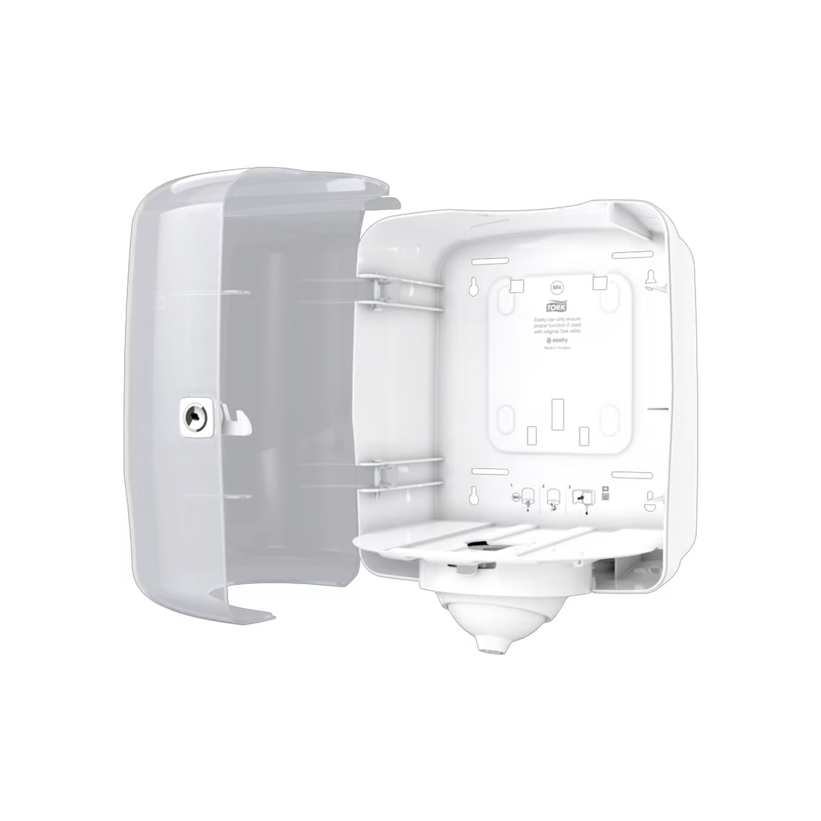 Tork Reflex 473190 Spender Innenabrollung M4 weiss offen