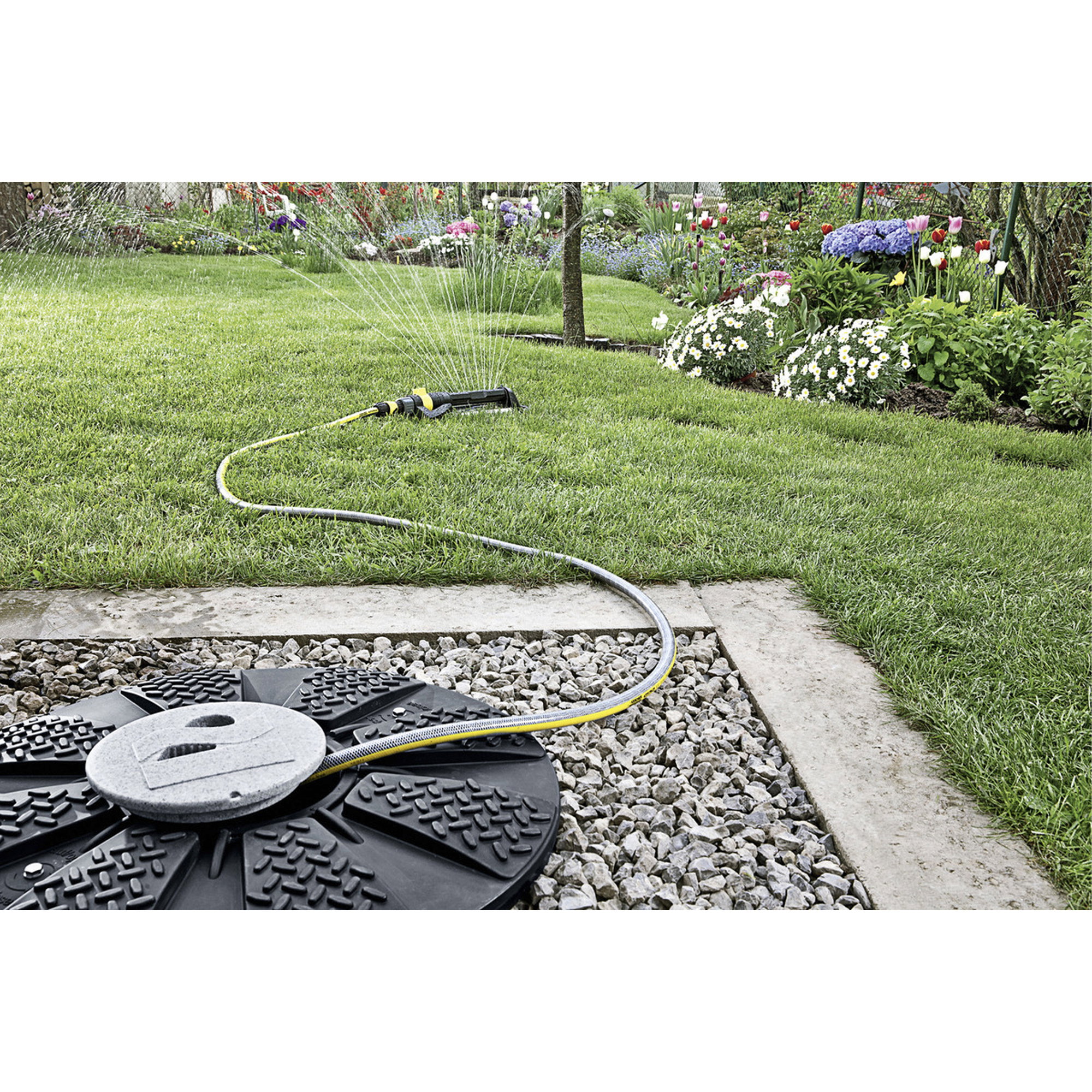 Bewässerungssystem,  Sprinkler,  Garten,  Rasen,  Schlauch