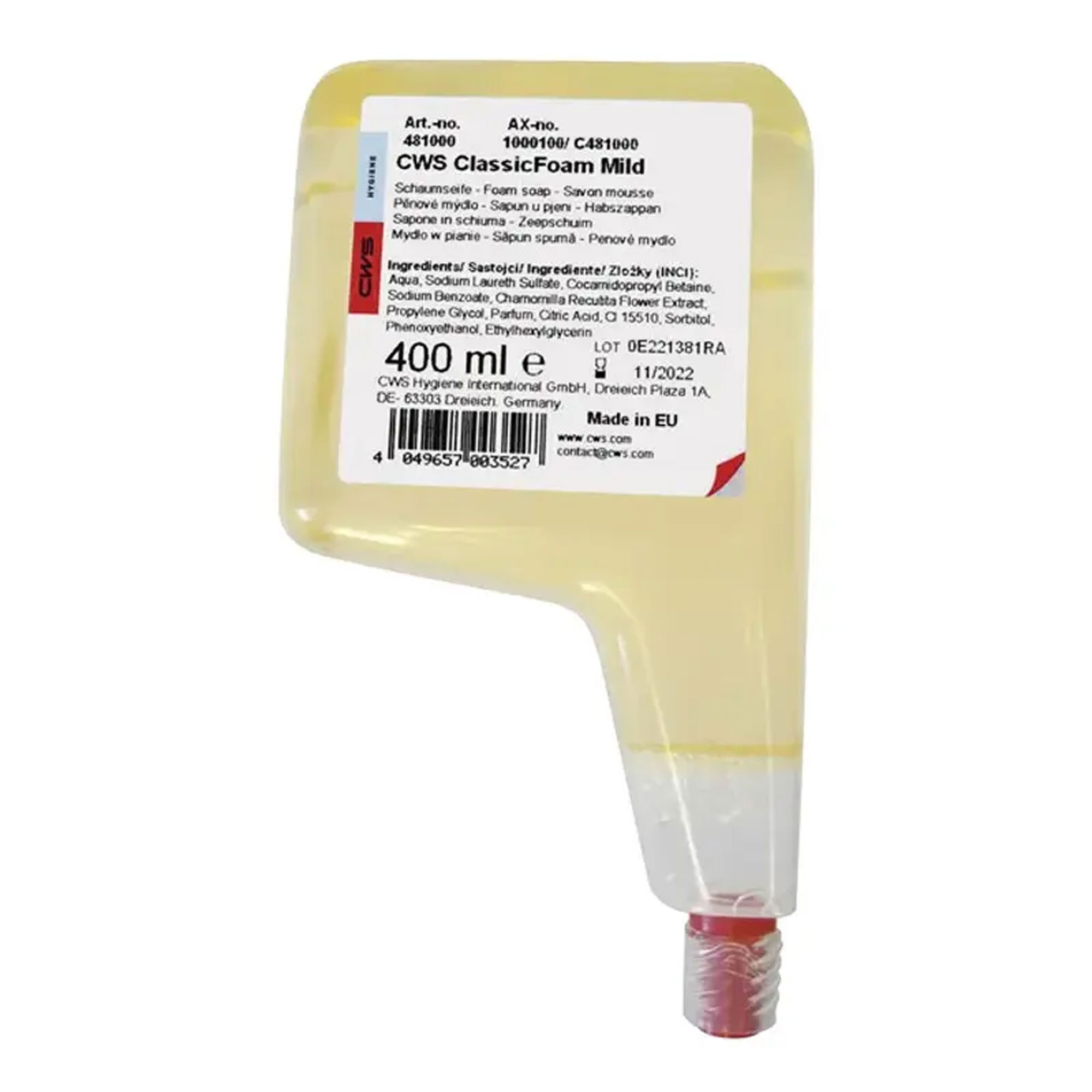 Savon mousse | 400 ml | CWS ClassicFoam Mild