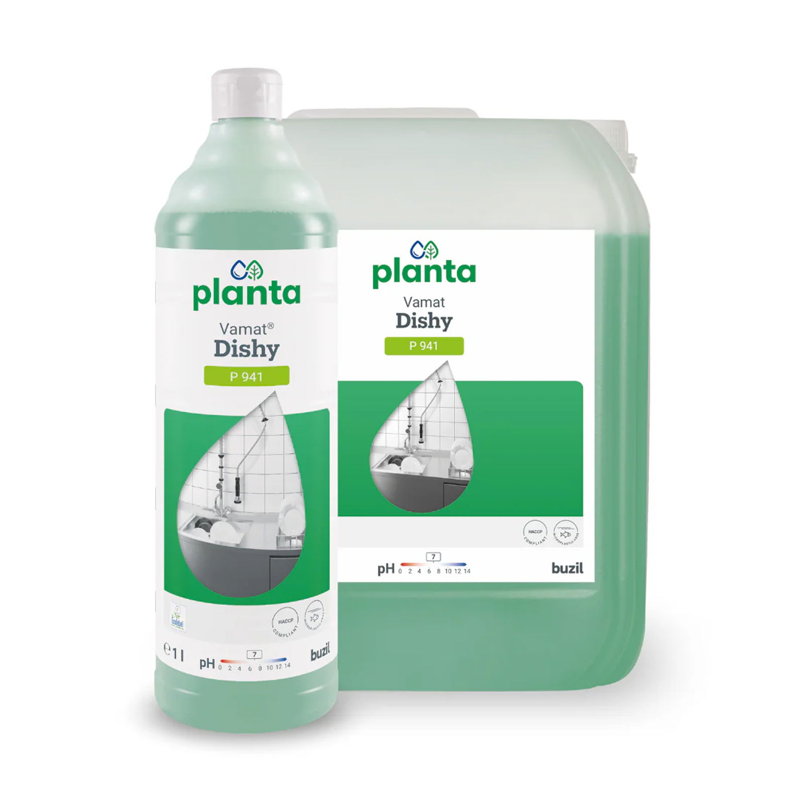 Buzil Planta P941 Vamat Dishy ökologisches Geschirrspülmittel