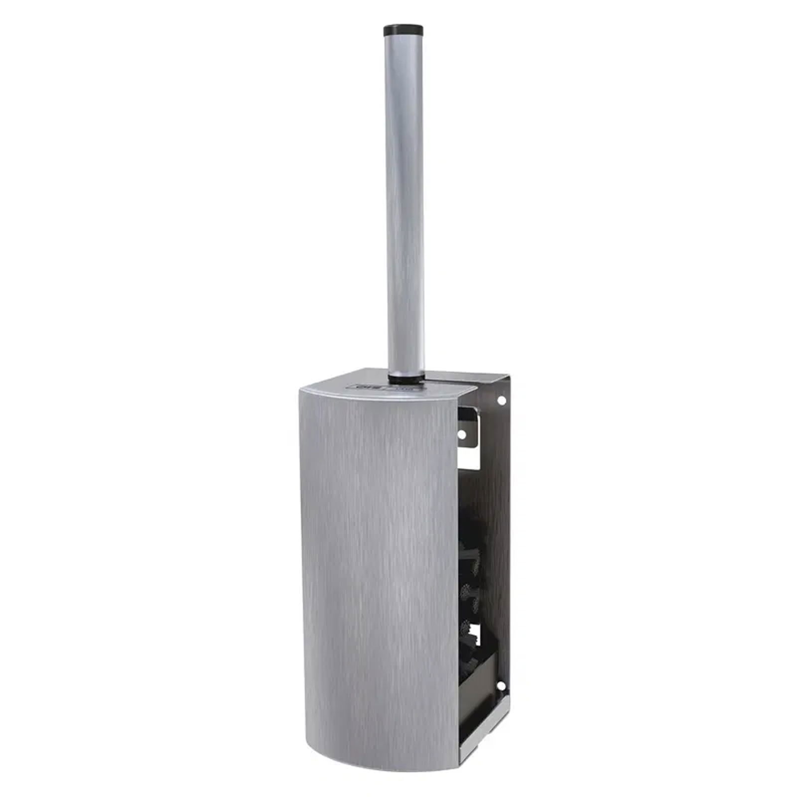 Porte-brosse WC en acier inoxydable mat CWS Paradise