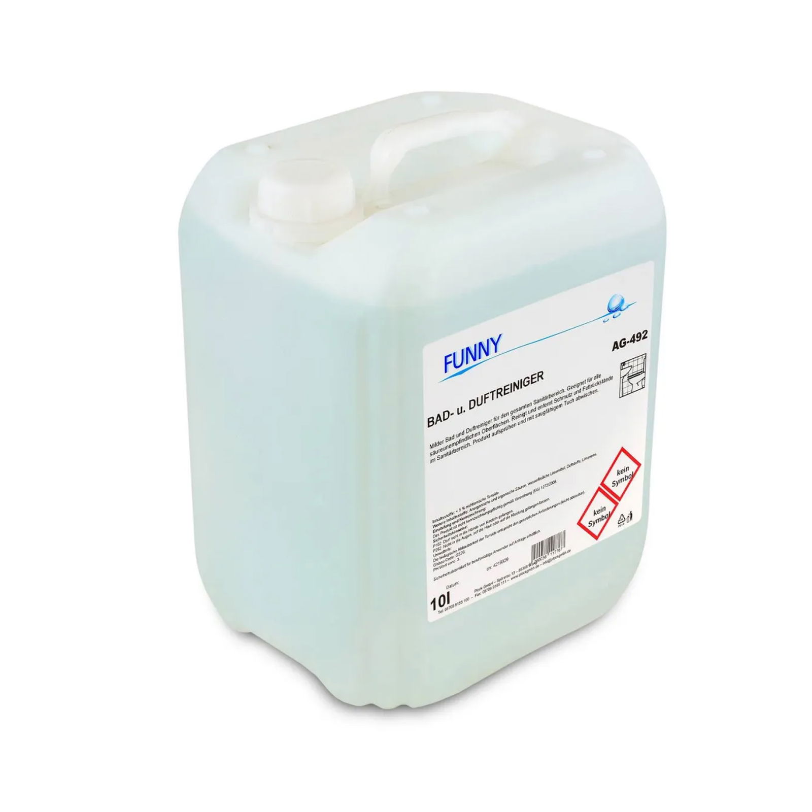 Funny AG-492 Badreiniger und Duftreiniger 10 Liter Kanister