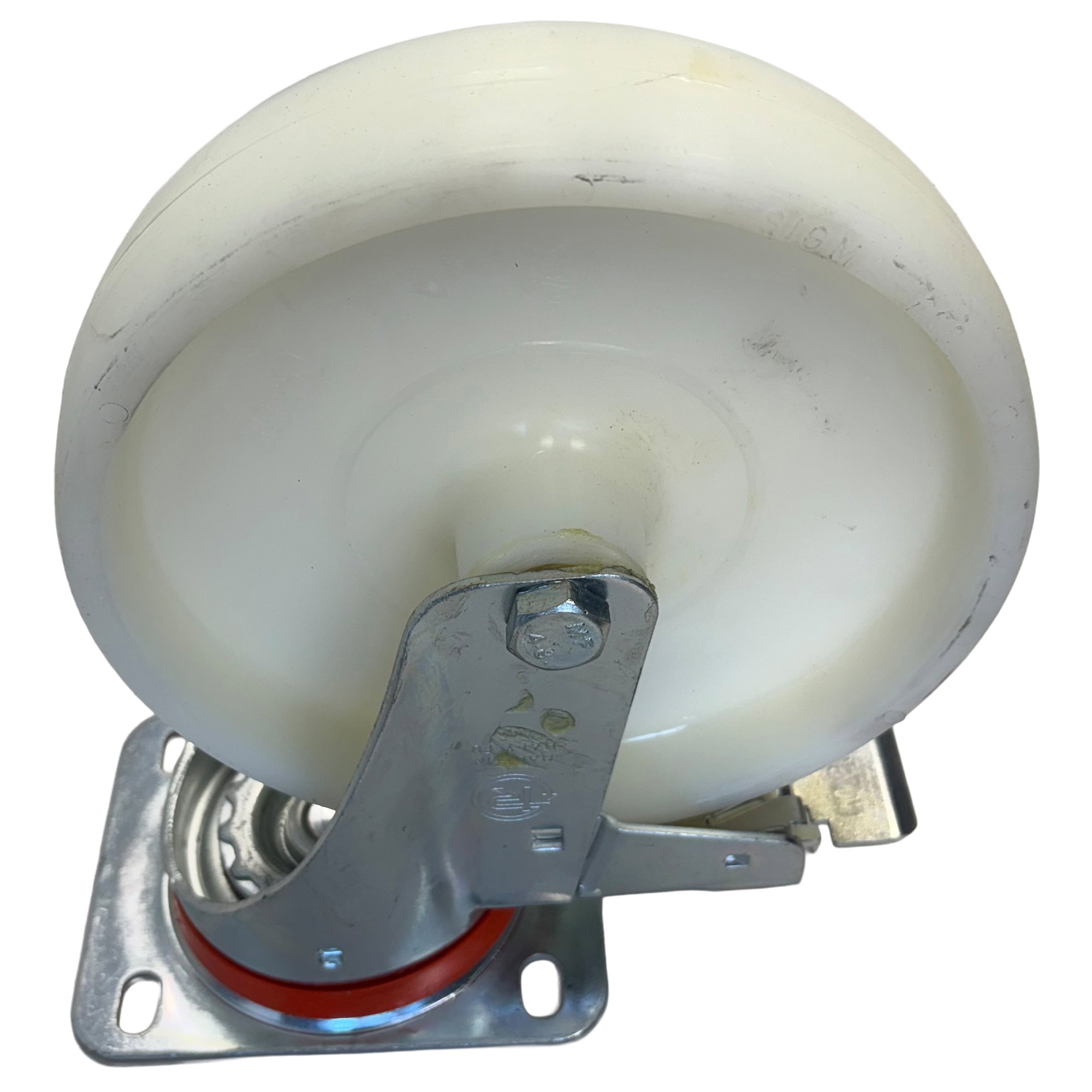 Lenkrolle Polyamid mit Gehäuse | 200 mm | mit Bremse | Vercon