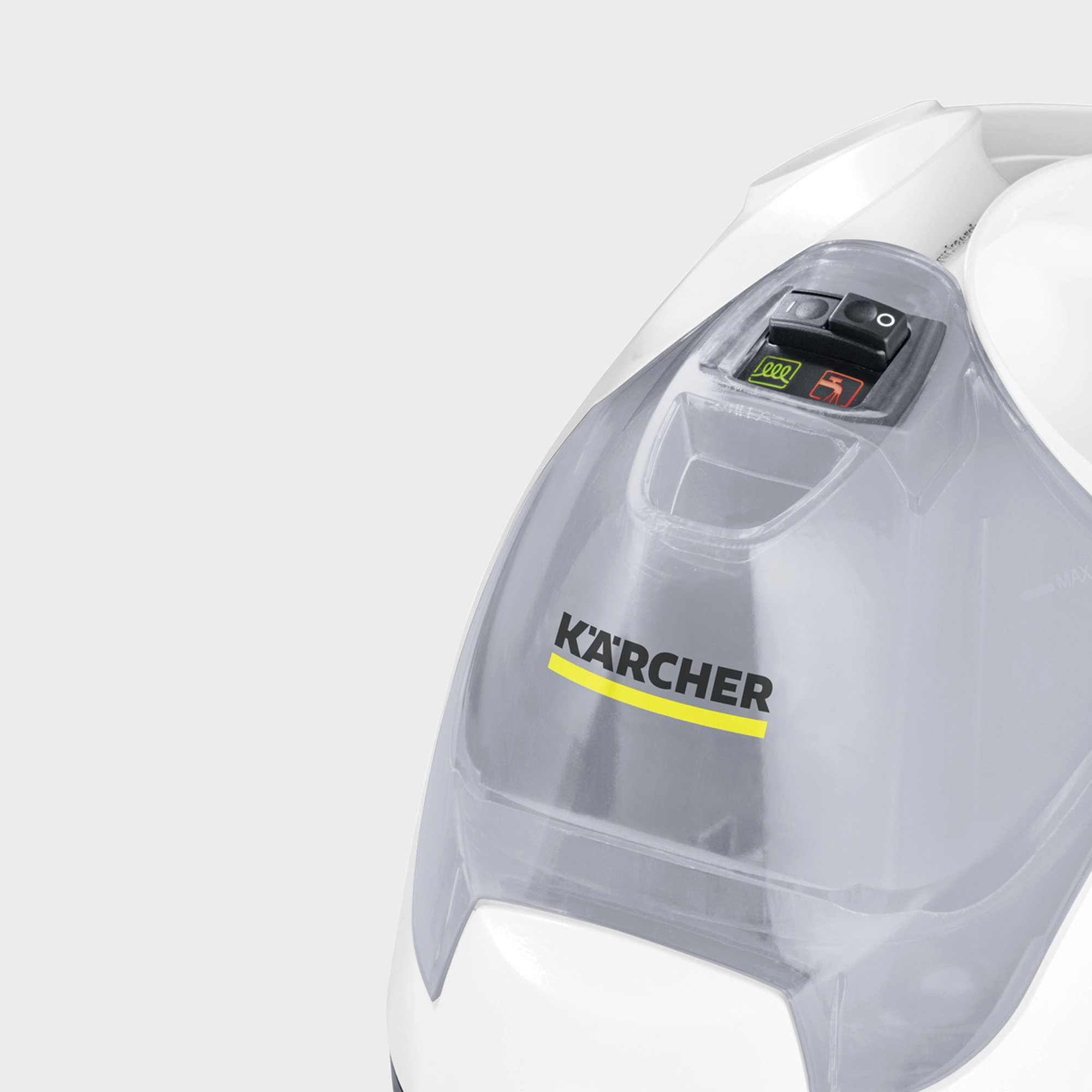 Kärcher, Dampfreiniger, Wasserbehälter, Graugrün, Kärcher Logo