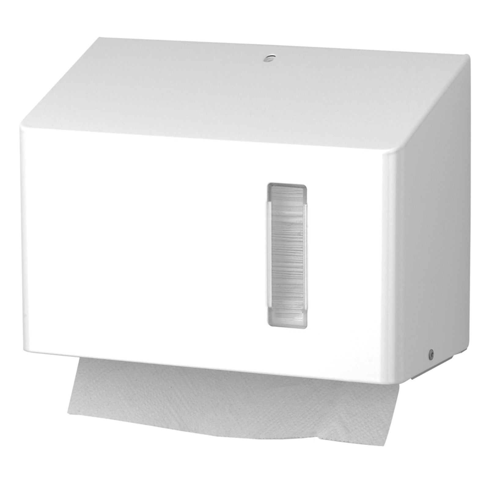 SanTRAL 1412129 Papierhandtuchspender Edelstahl weiss HSU 15 P IW