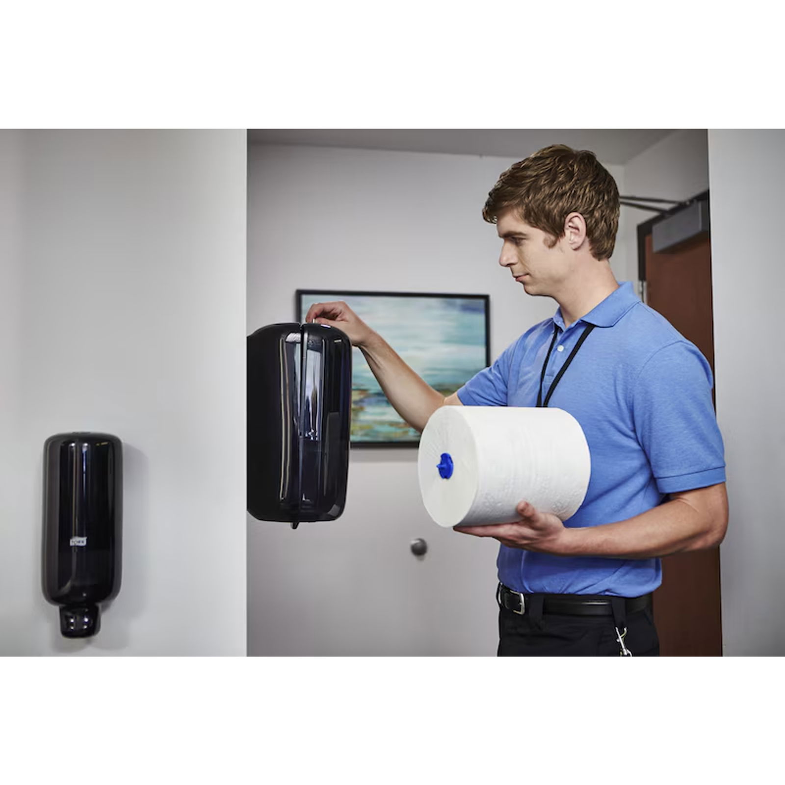 Asciugamano a rotolo TORK 290076 H1 Matic verde Advanced