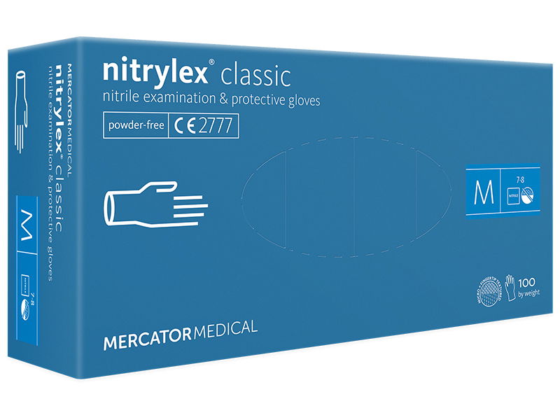 Nitril Einweghandschuhe Blau