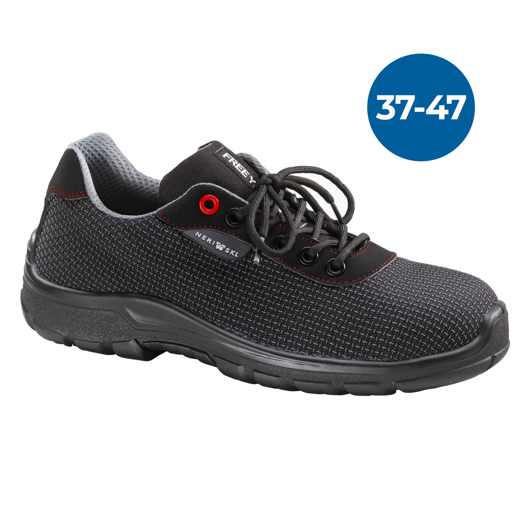 Schuhe, Sneaker, Gummisohle, Schwarz, Mesh