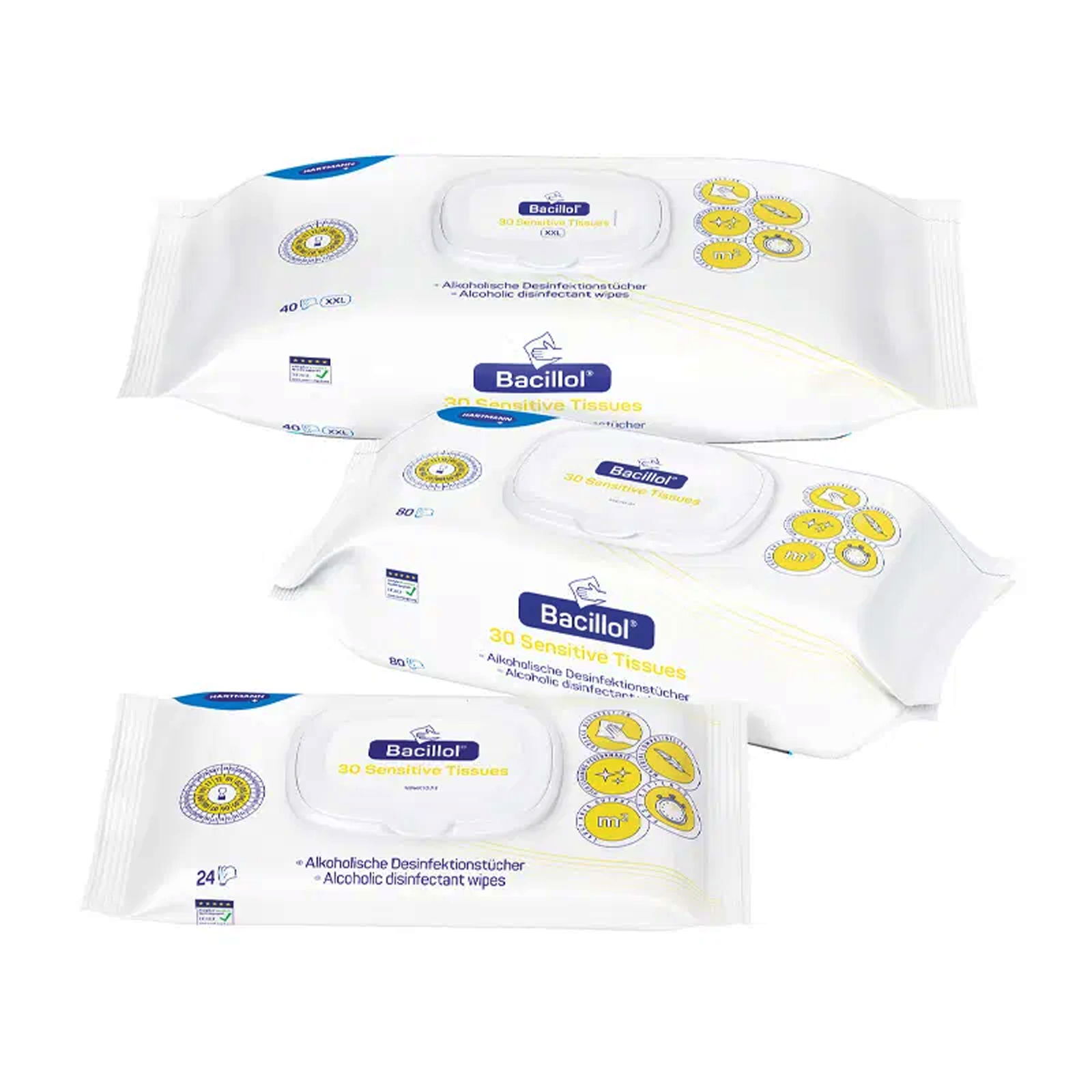 Disinfectant wipes | Bacillol 30 Sensitive Tissues | IVF Hartmann