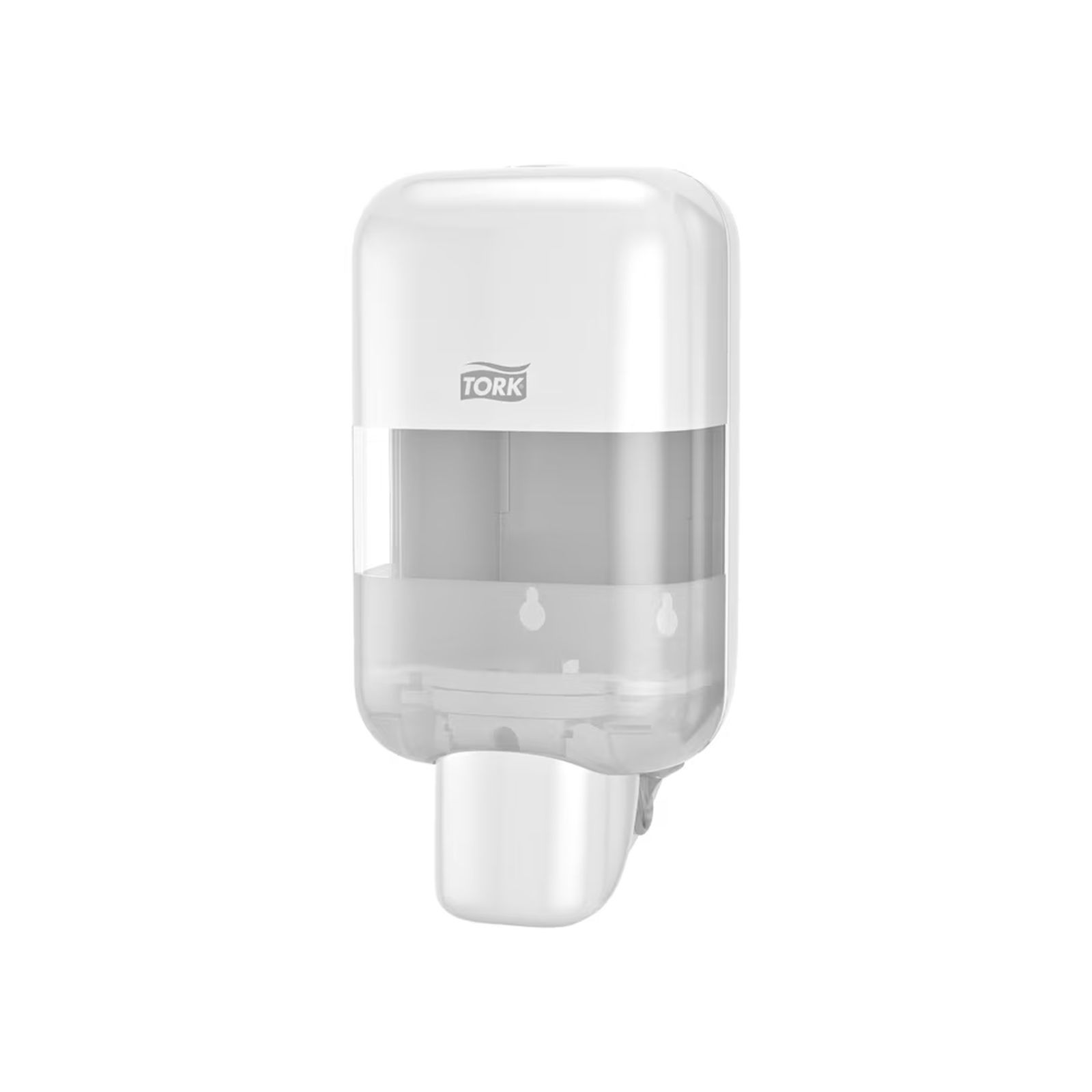 Tork 565200 S5 Spender für Seife und Händedesinfektionsmittel weiss Seite