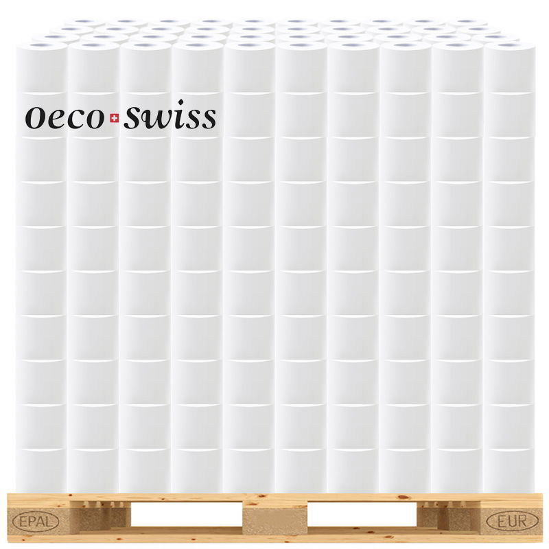 Reinigungsrollen Oeco Swiss Zellstoff 1-lagig Palette