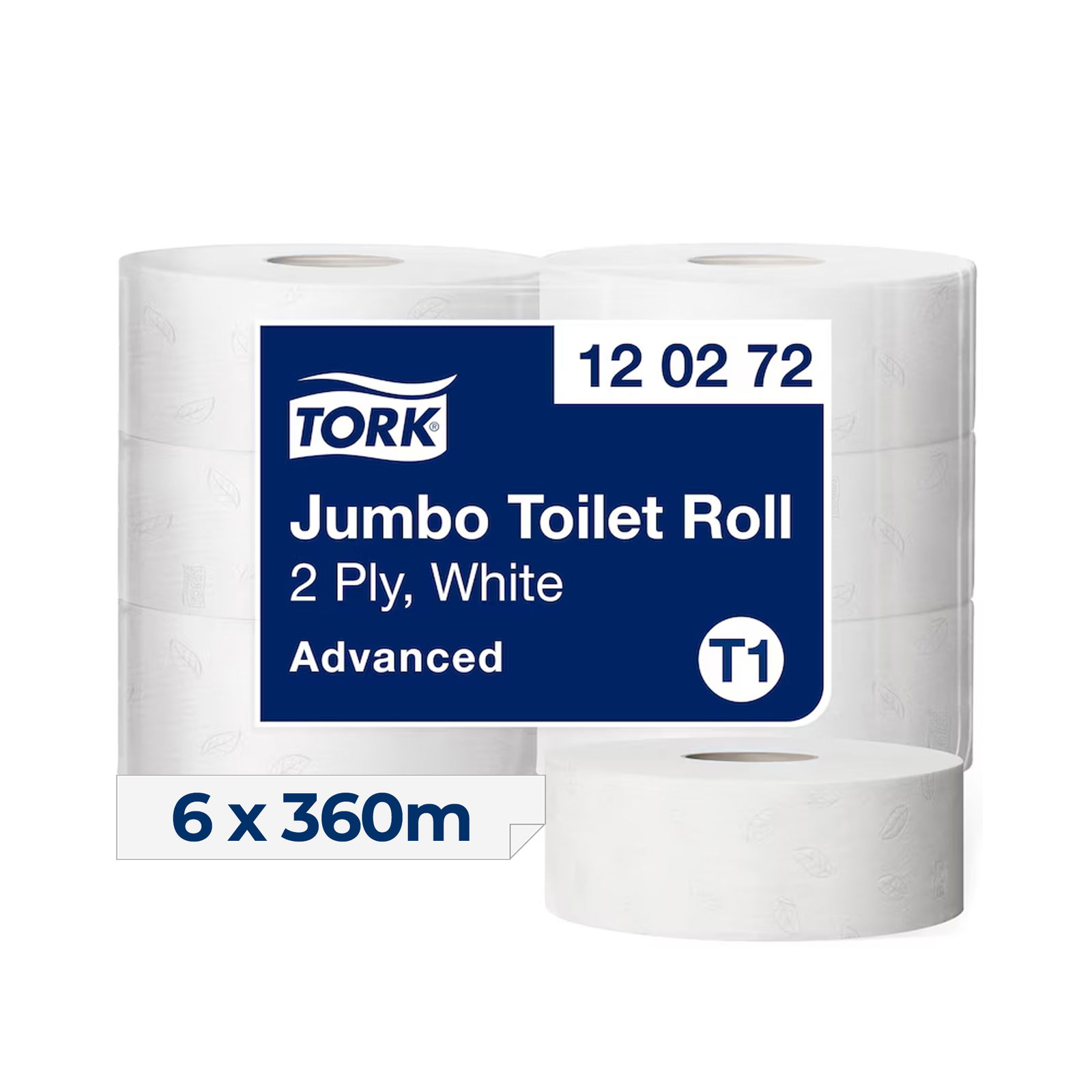 Tork 120272 Toilettenpapier Jumbo Advanced 2-lagig Front