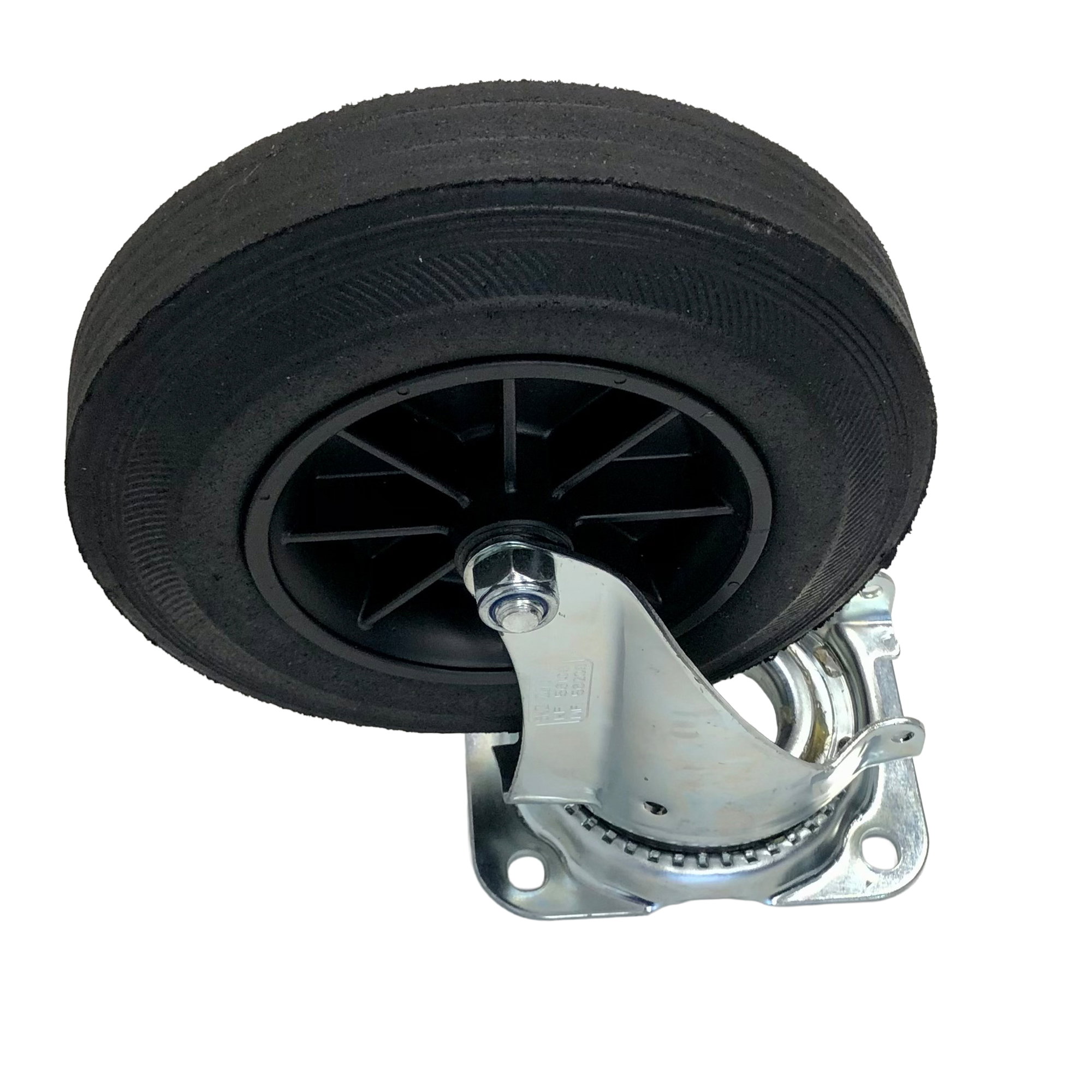 Roulette pivotante avec boîtier | 200 mm | sans frein | Vercon