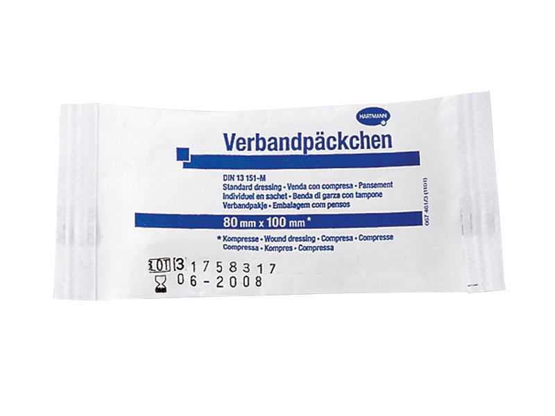 Verbandpäckchen steril