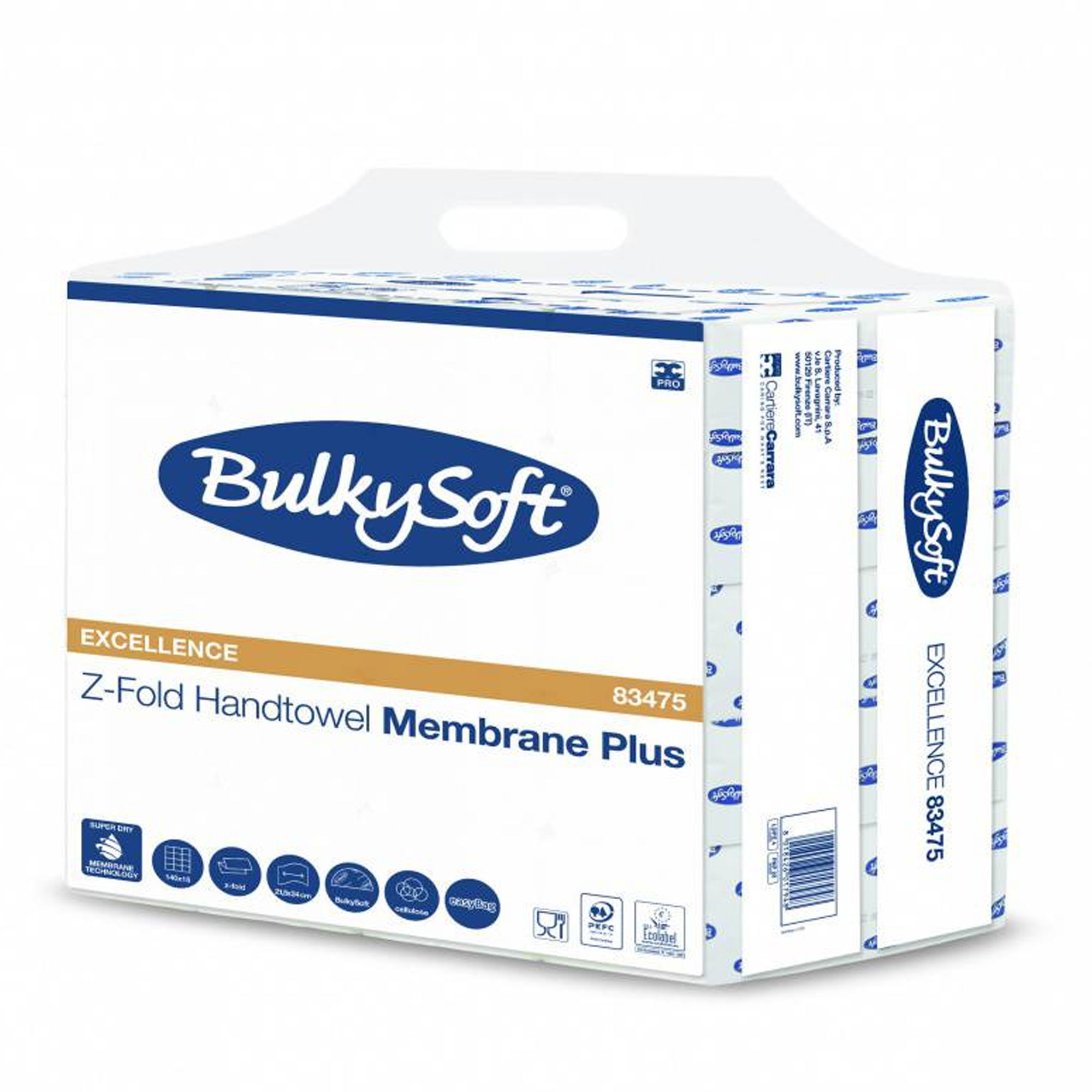 Paper towels Z-fold | 3-ply | cellulose | BulkySoft 83461