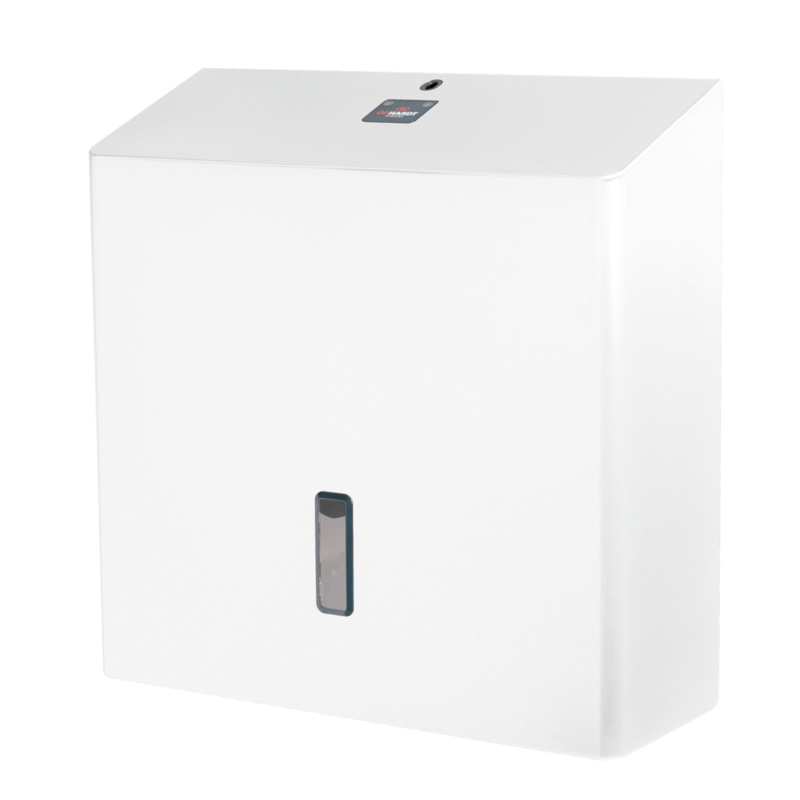 Ophardt 1423726 Jumbo Toilettenpapierspender Edelstahl weiss JRU 1 P AW