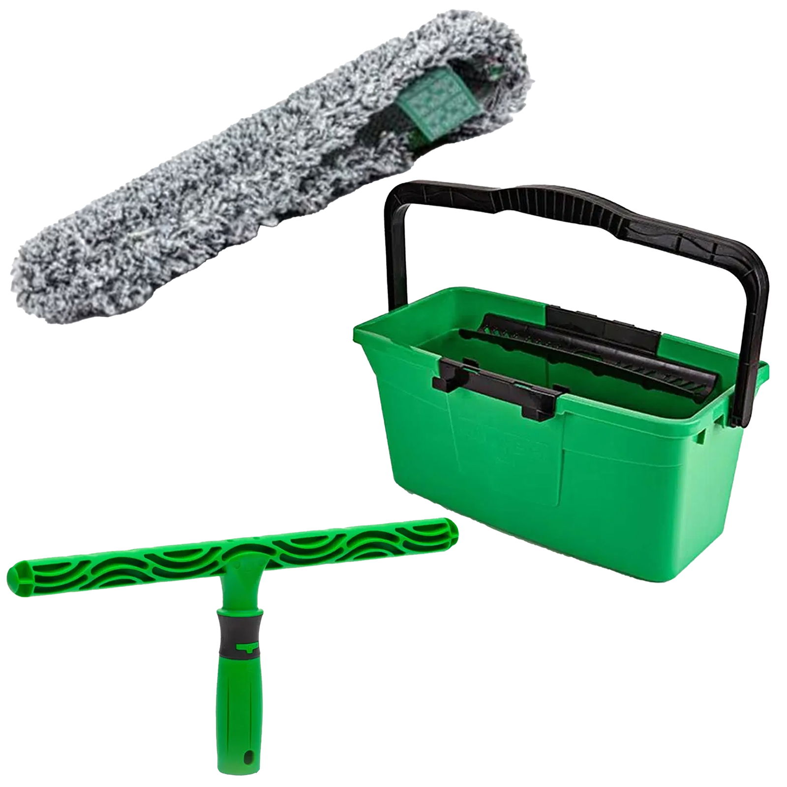 UNGER Glasreinigungsset Starter ErgoTec Advanced Set 3in1