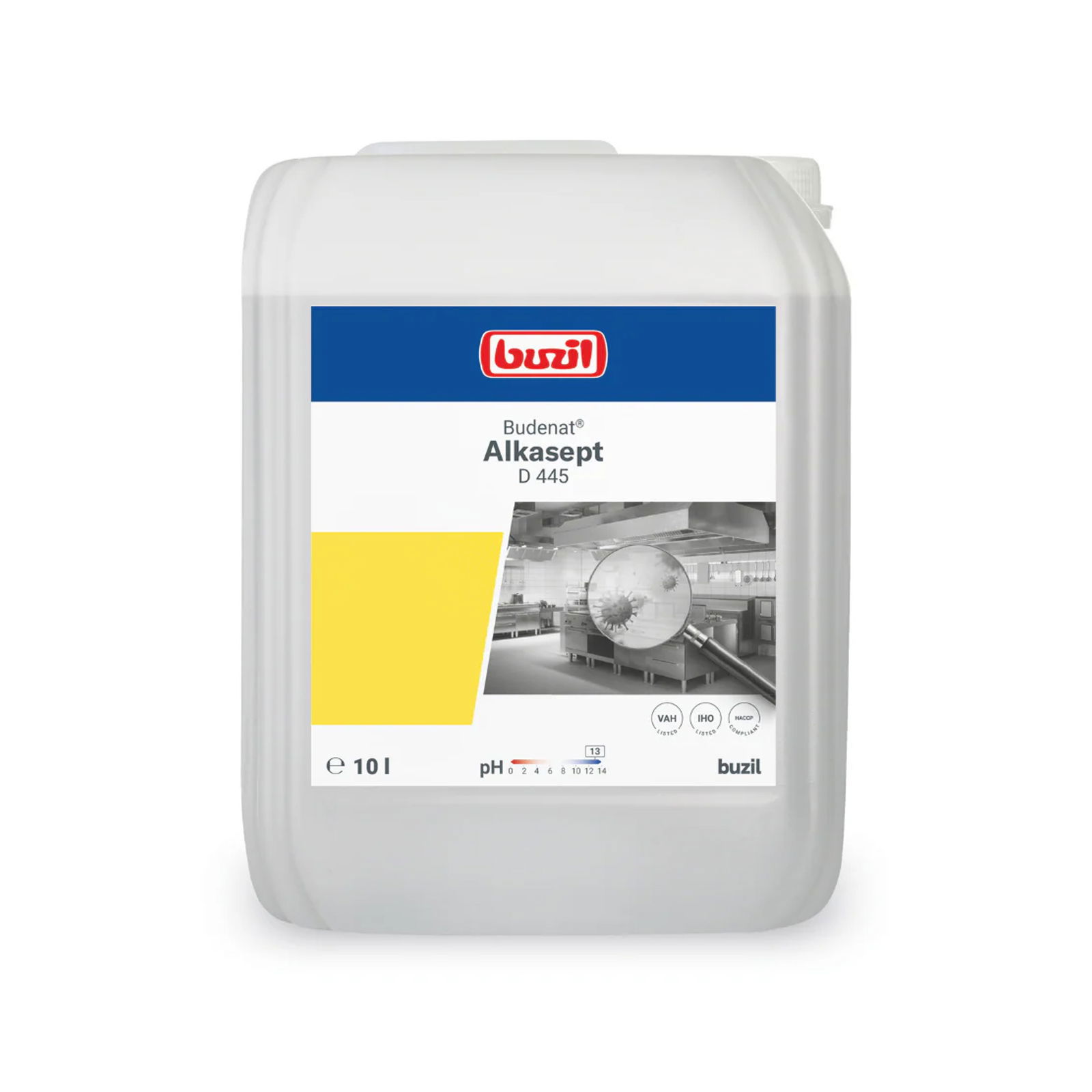 Buzil Budenat Alkasept D445-0010RA Desinfektionsreiniger