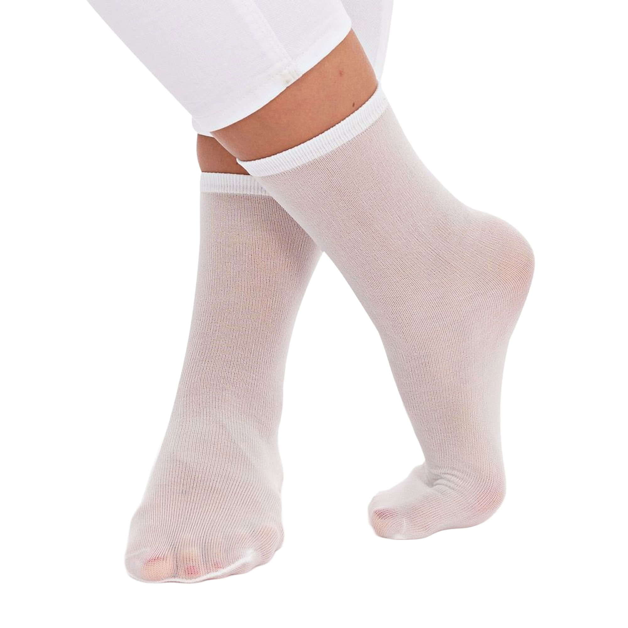 Einwegsocken | Weiss | Foot-Fresh | Polyamid | Hygostar