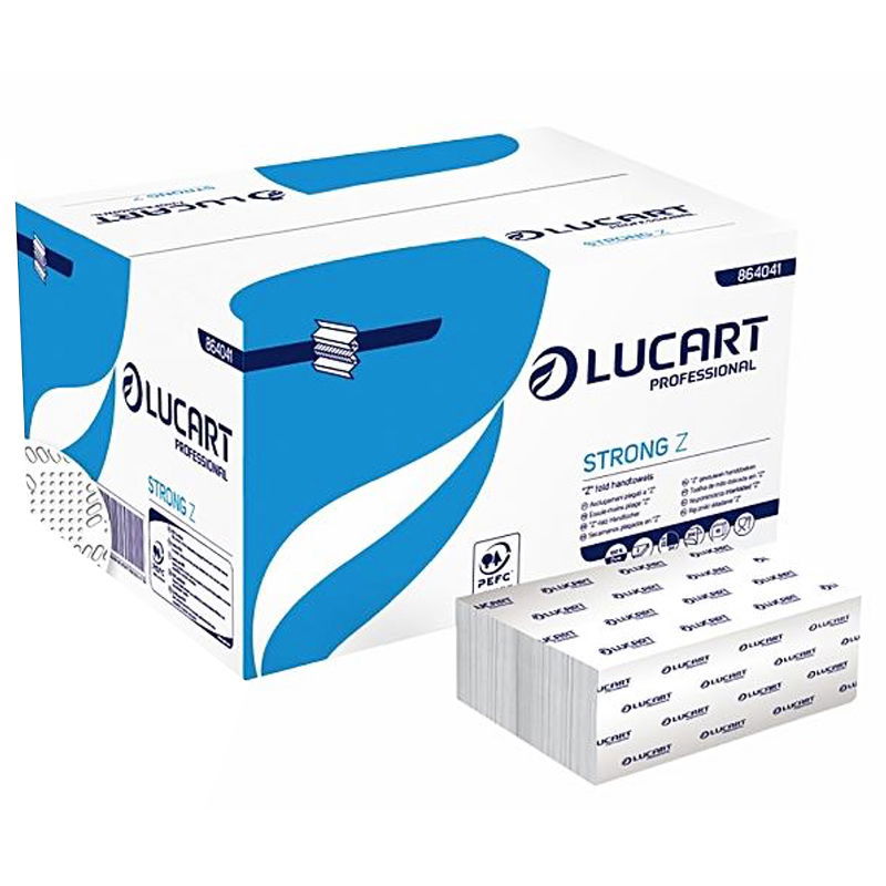 Lucart Papierhandtücher Z-Falz 2-lagig extra stark