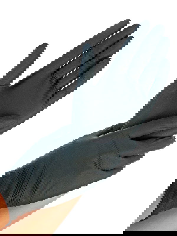 Nitrilhandschuhe Extra Stark Schwarz