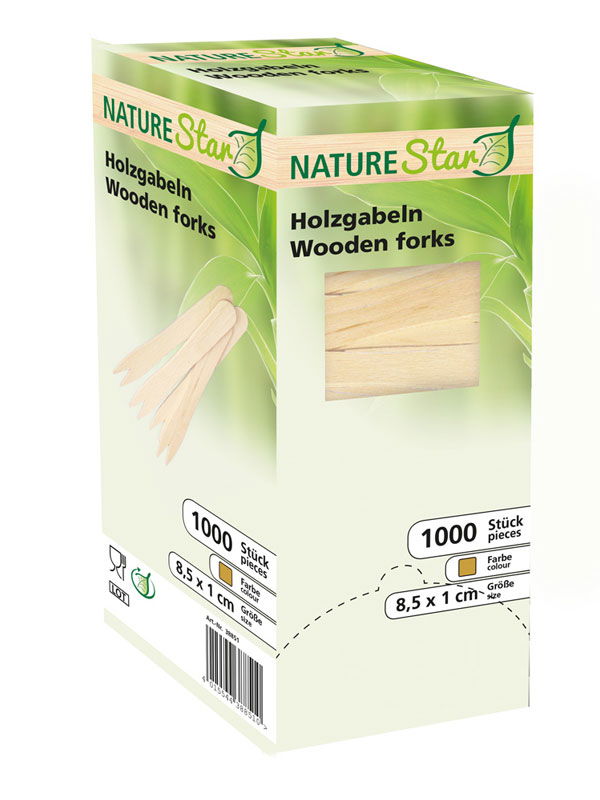 Bio Pommesgabel Birkenholz