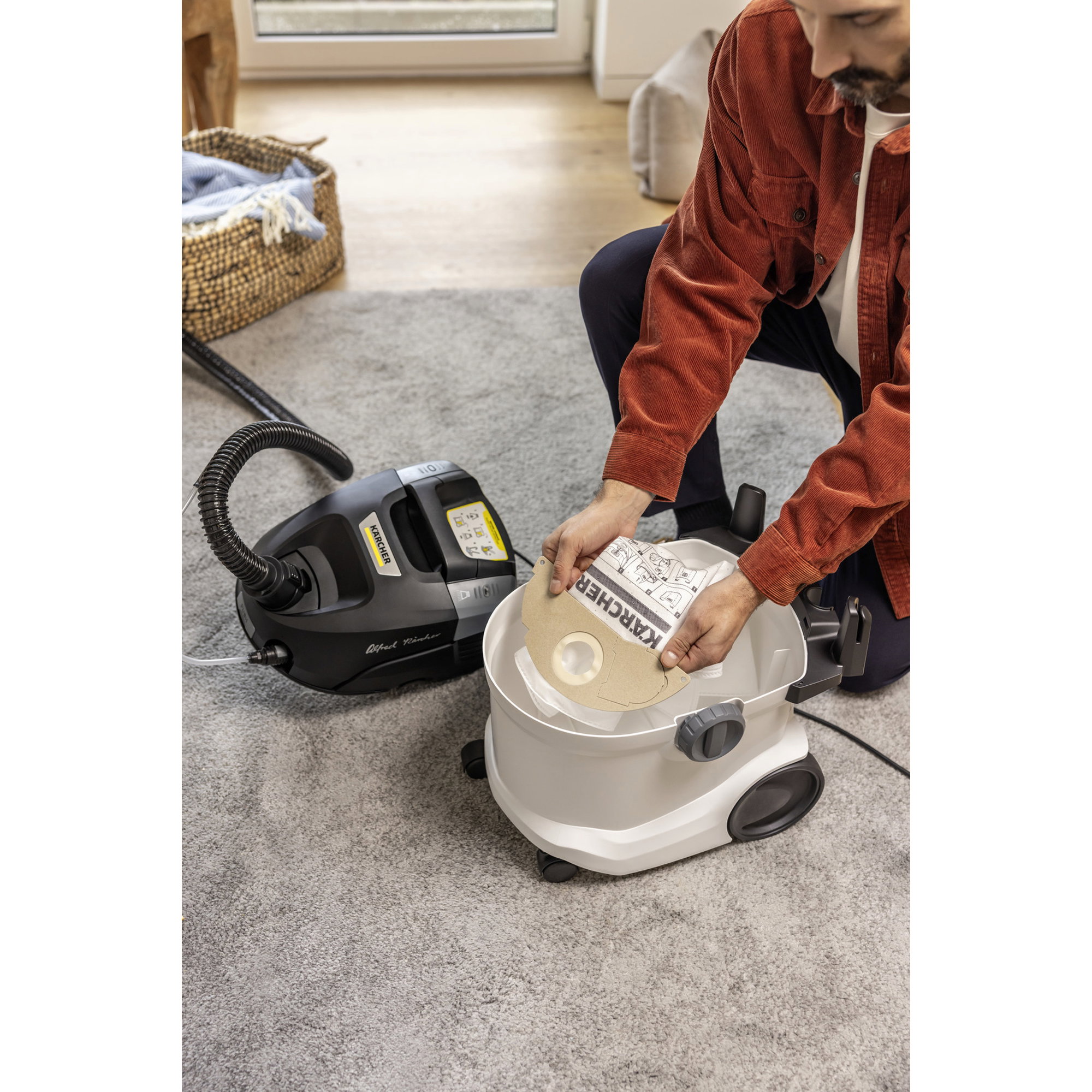 Staubsauger, Auto-Sauger, Kissen-Trommel, Filter-Mutter, Kabelloser Einsatz