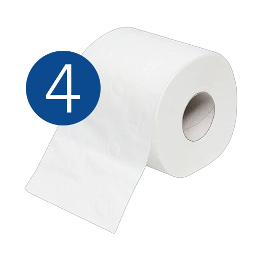 4-ply toilet paper