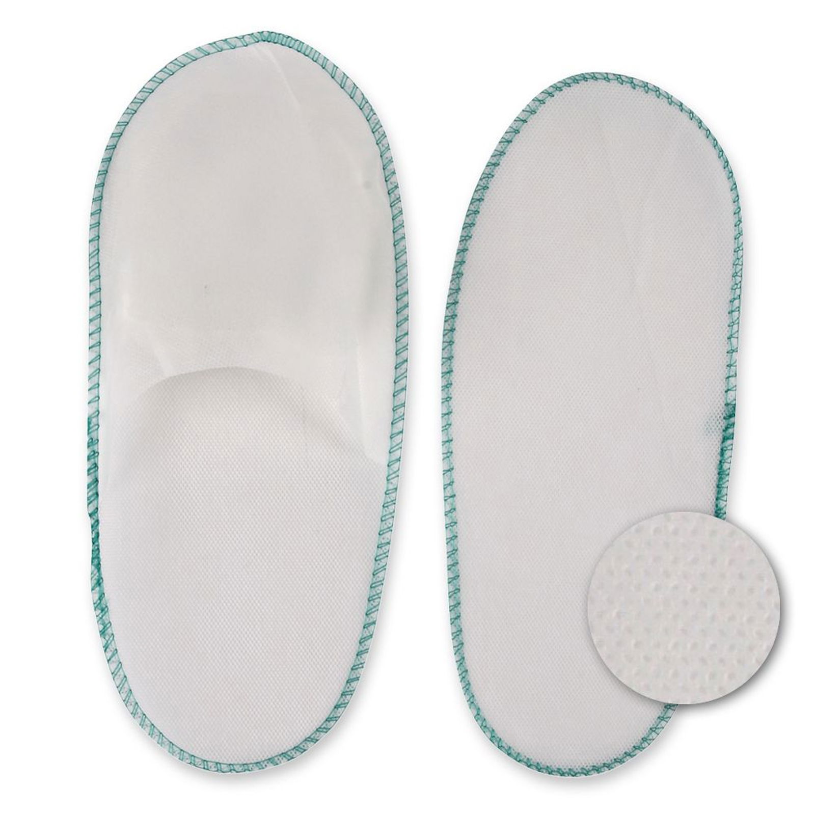 Ciabatte da hotel in tessuto non tessuto PP chiuse 29,5 cm