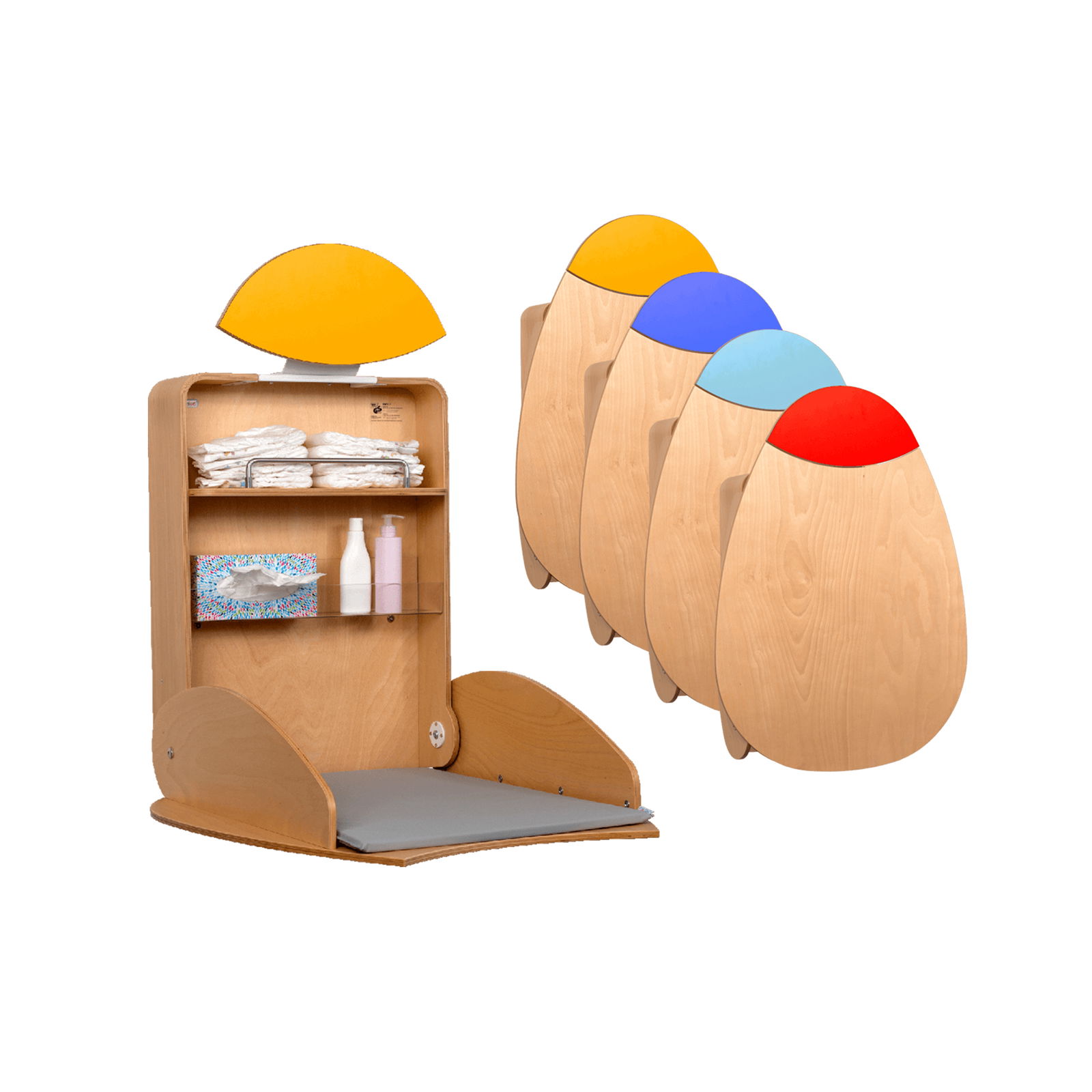 timkid OWO2.0 Wickeltisch Holz Classic