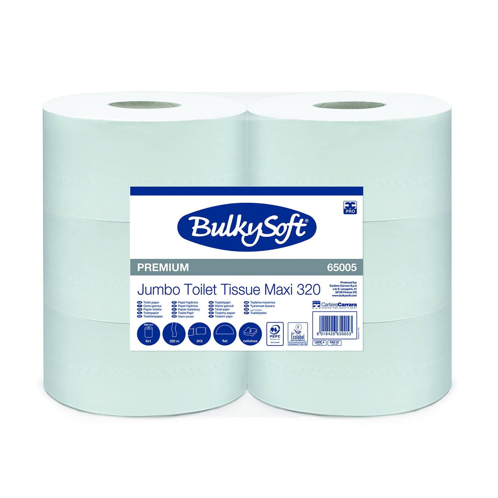 Toilet paper, Jumbo roll, Küche Papier, 2er Pack, Premium