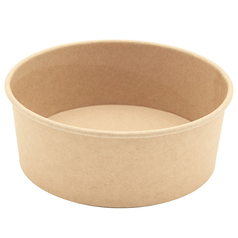 Salatschale Karton Kraft/PE