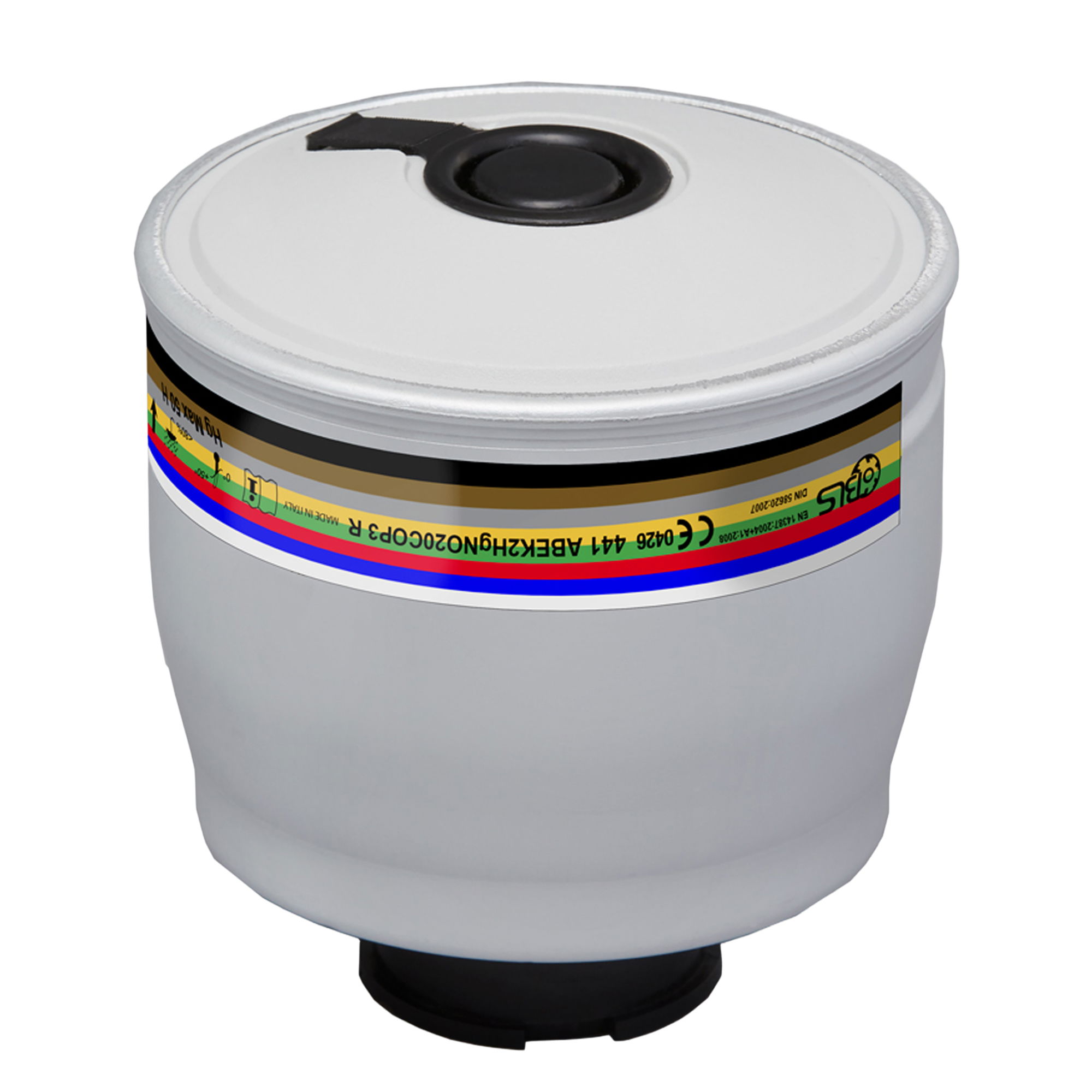 Atemschutzfilter ABEK2HgNO20CO P3R | mit RD40 Gewinde | BLS 441